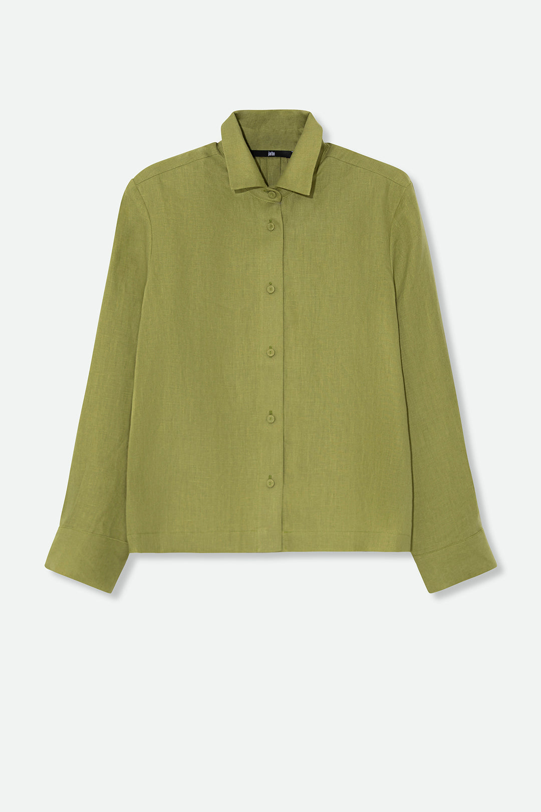 SIGNE BACK PLEATED SHIRT IN ITALIAN LINEN