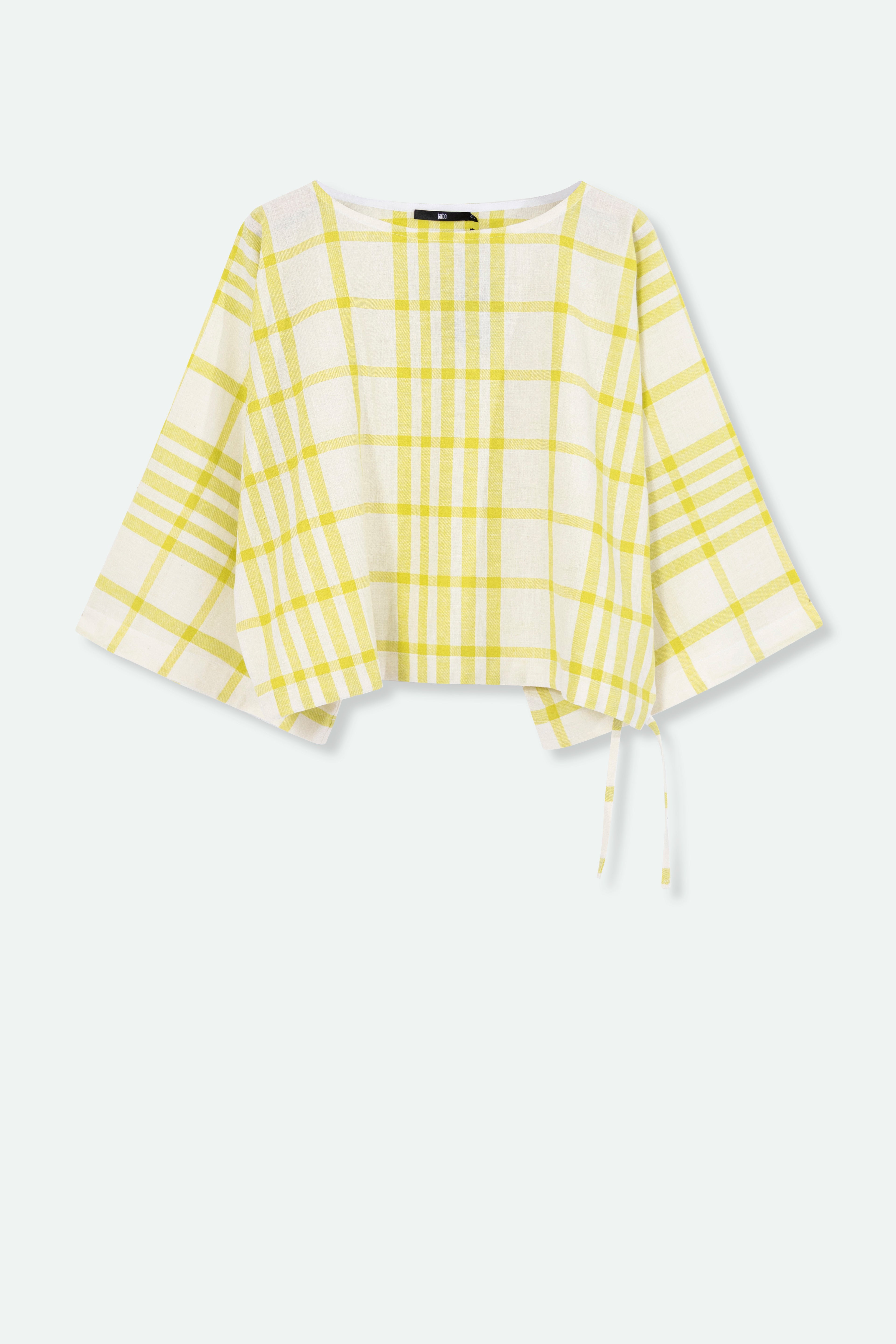 TILLIE TOP IN ITALIAN LINEN