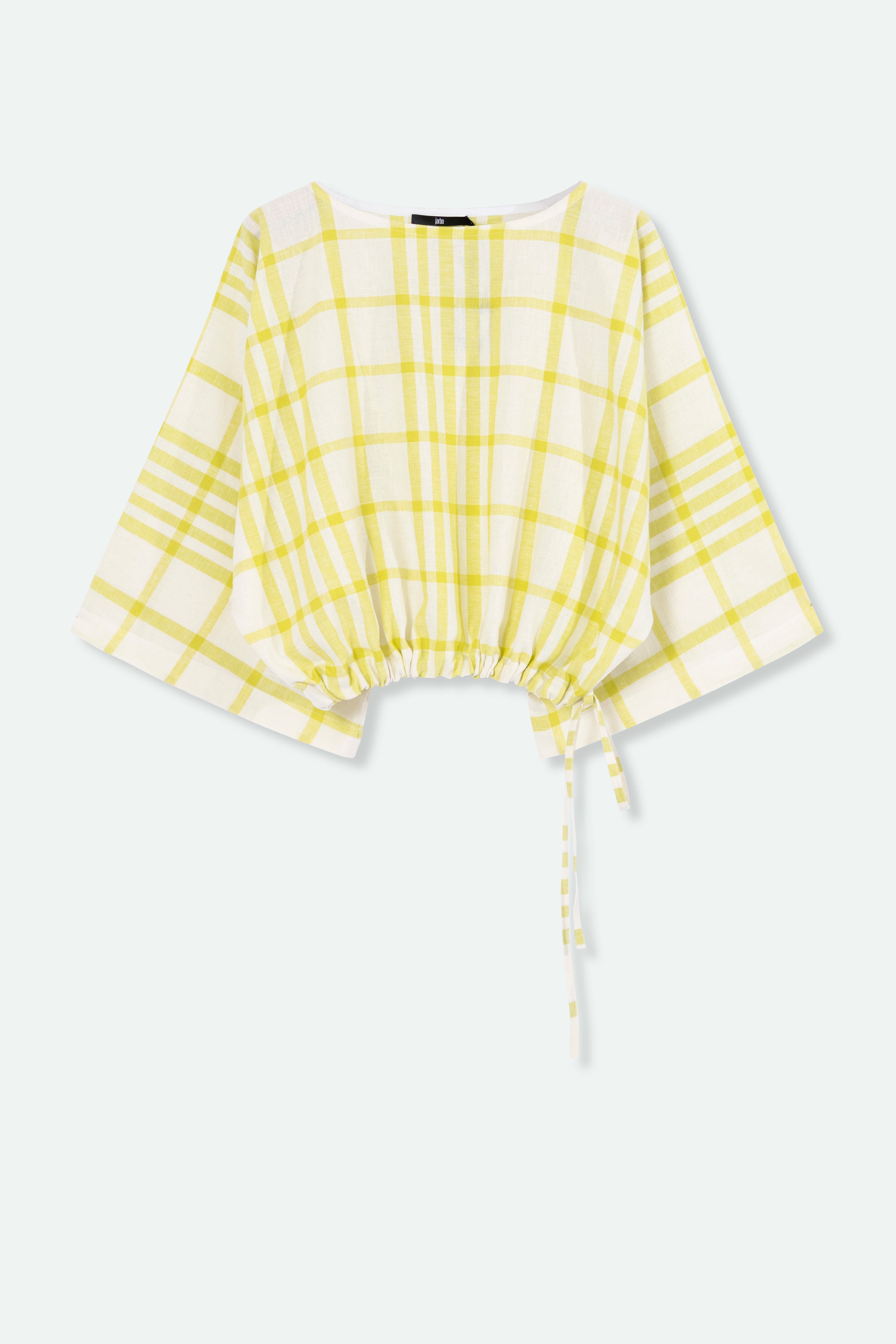TILLIE TOP IN ITALIAN LINEN