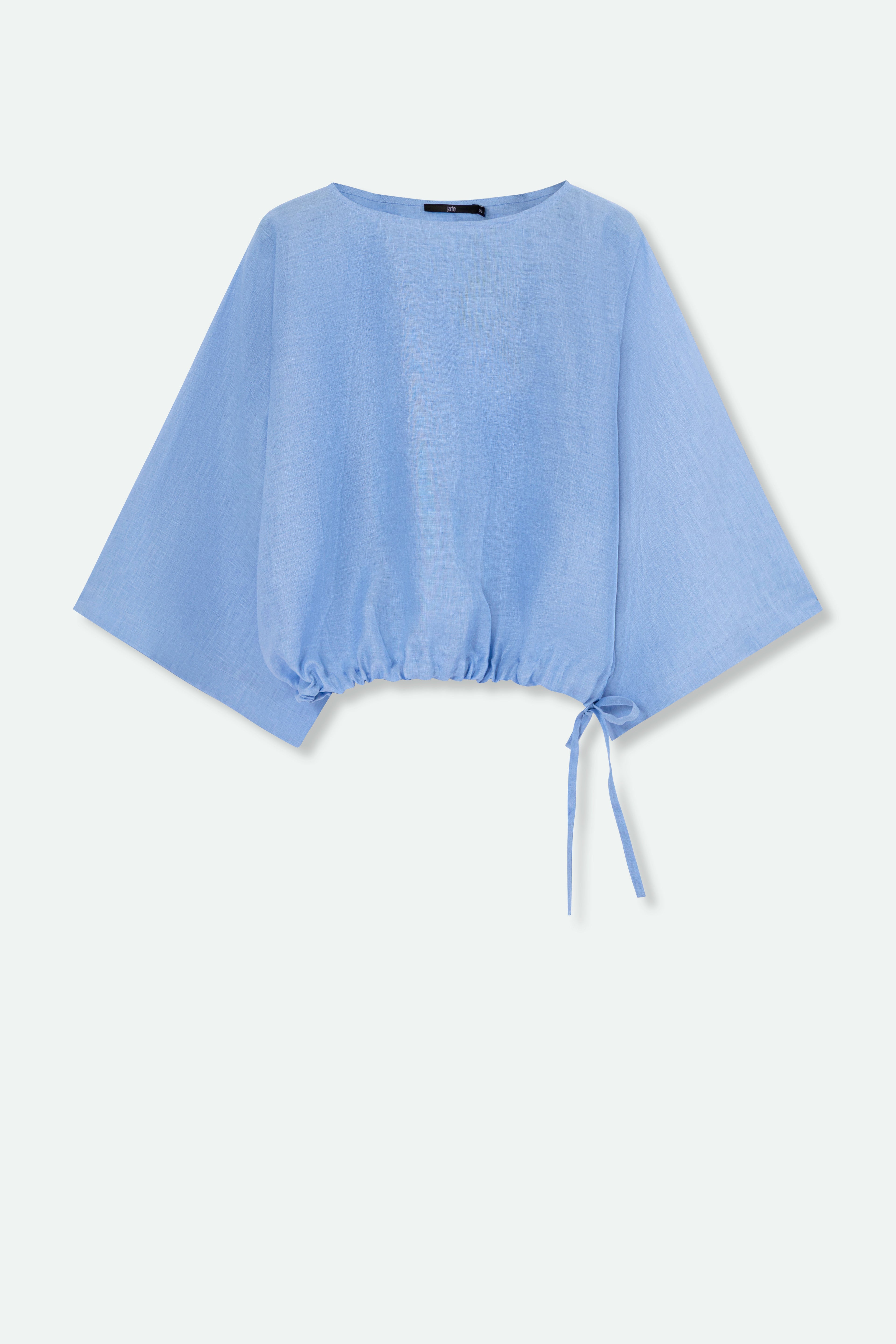 TILLIE TOP IN ITALIAN LINEN