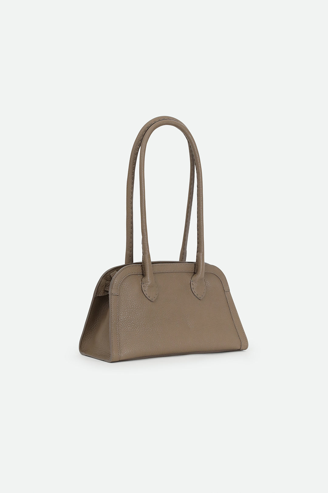 ARDEN 12 BAG IN ITALIAN TAUPE TRIM LEATHER