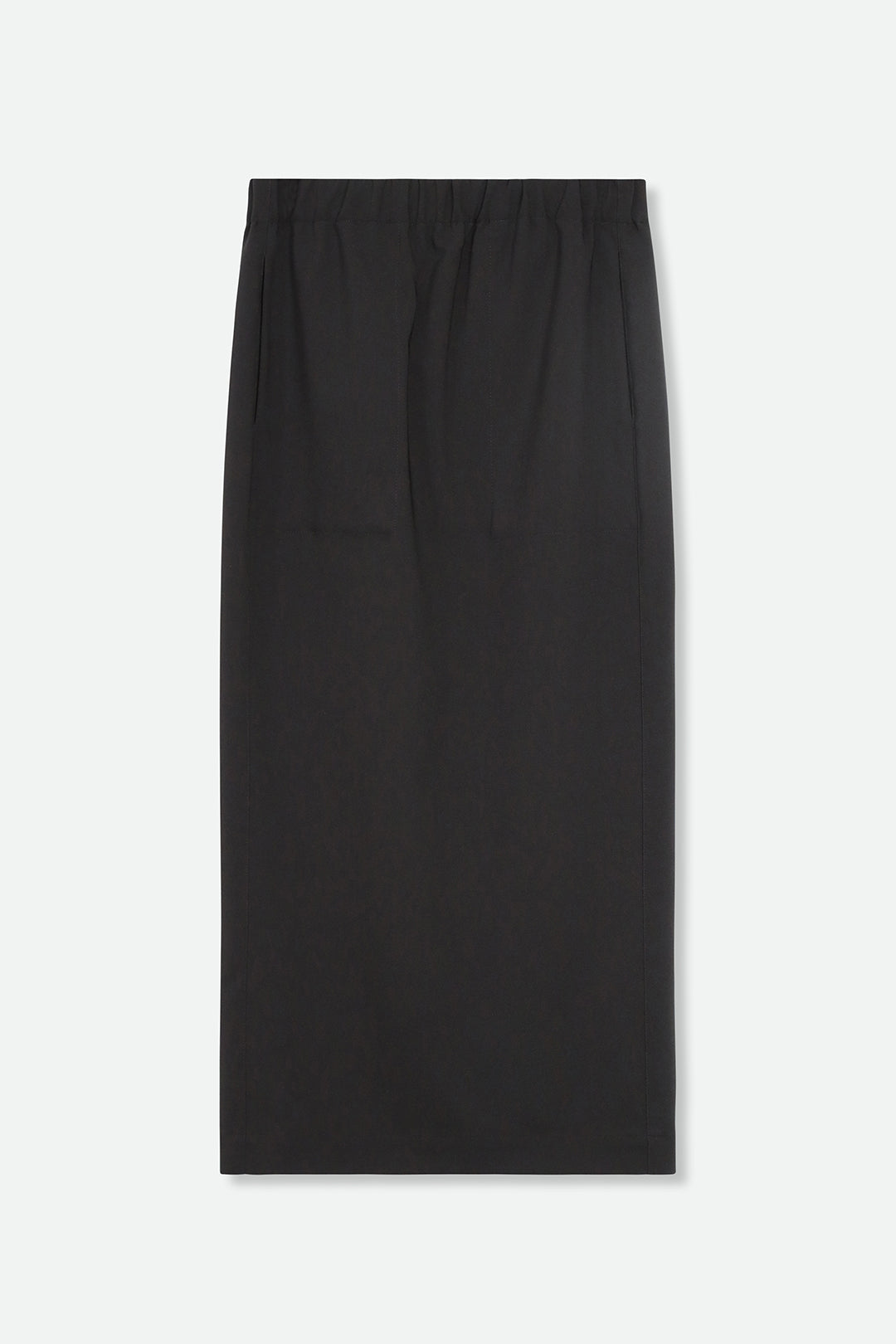 JACKIE LONG SKIRT IN TECHNICAL STRETCH BLACK