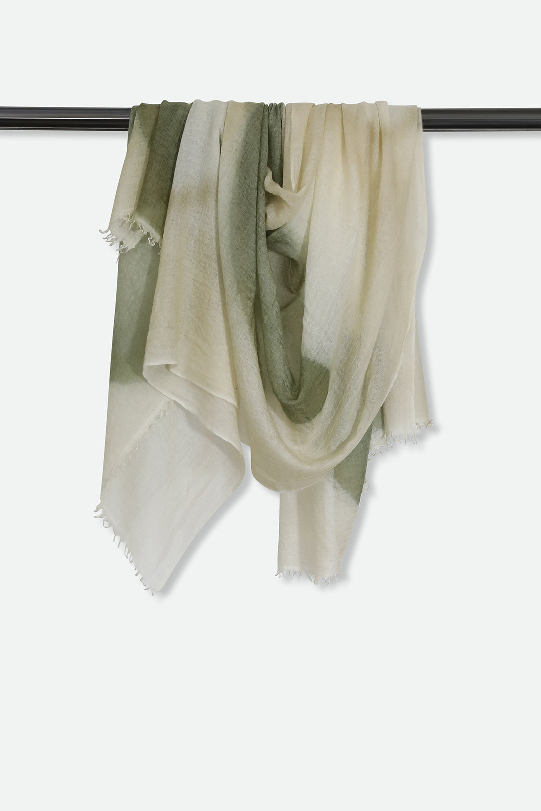 LUNAR GOLD SCARF IN HAND DYED CASHMERE