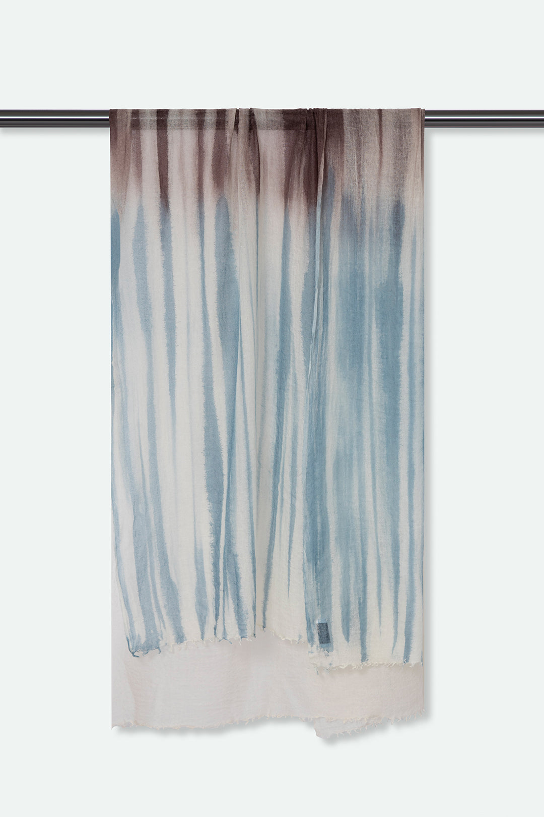 AZURE SCARF IN HAND DYED CASHMERE