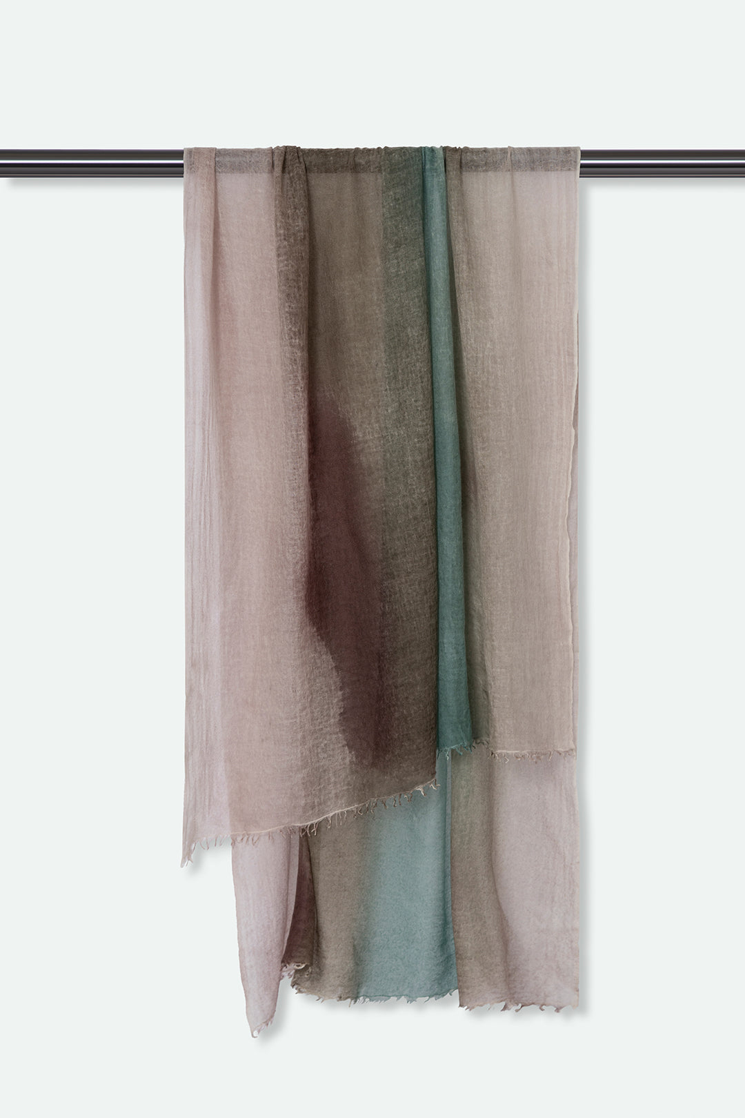 BASIL SCARF IN HAND DYED CASHMERE