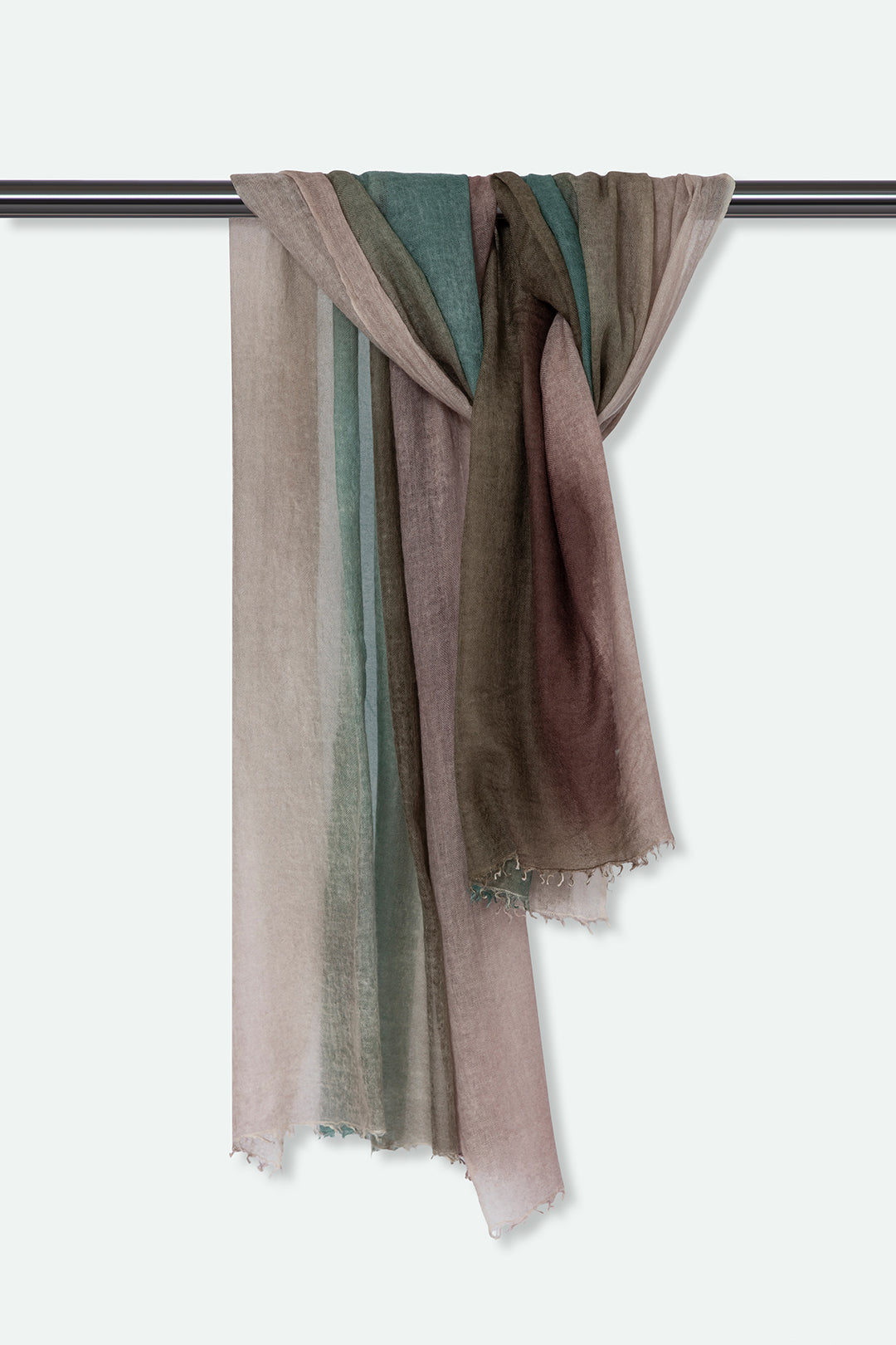 BASIL SCARF IN HAND DYED CASHMERE