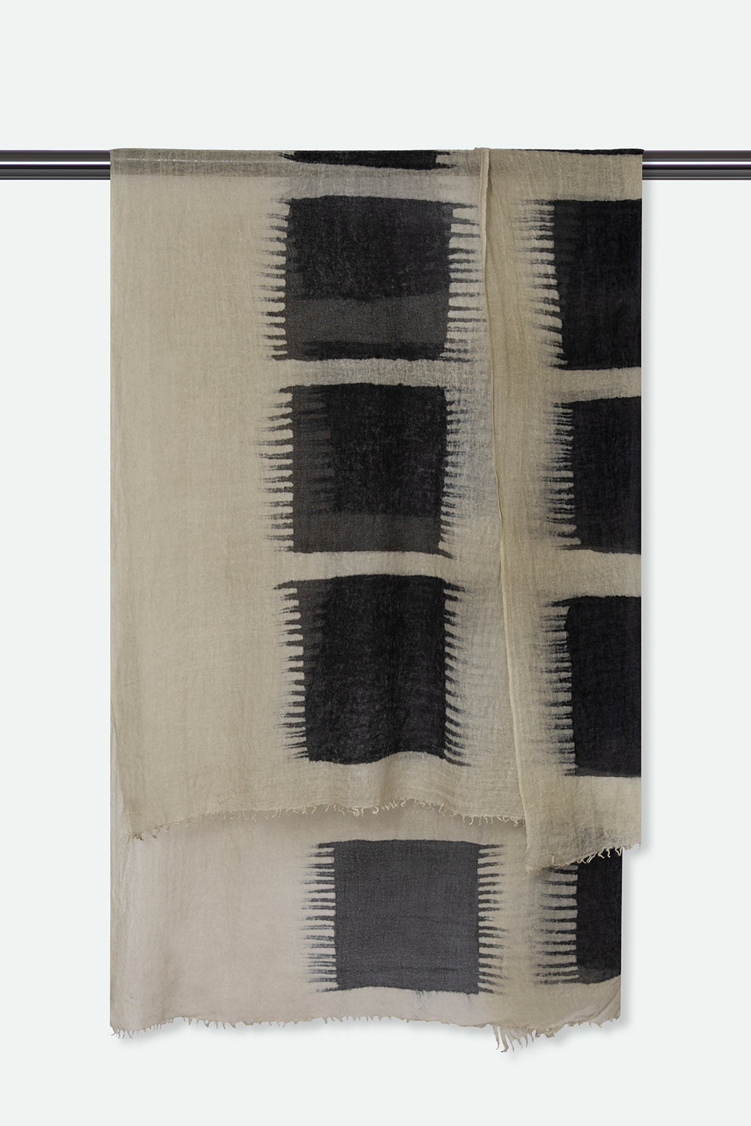 FENNEL SCARF IN HAND DYED CASHMERE