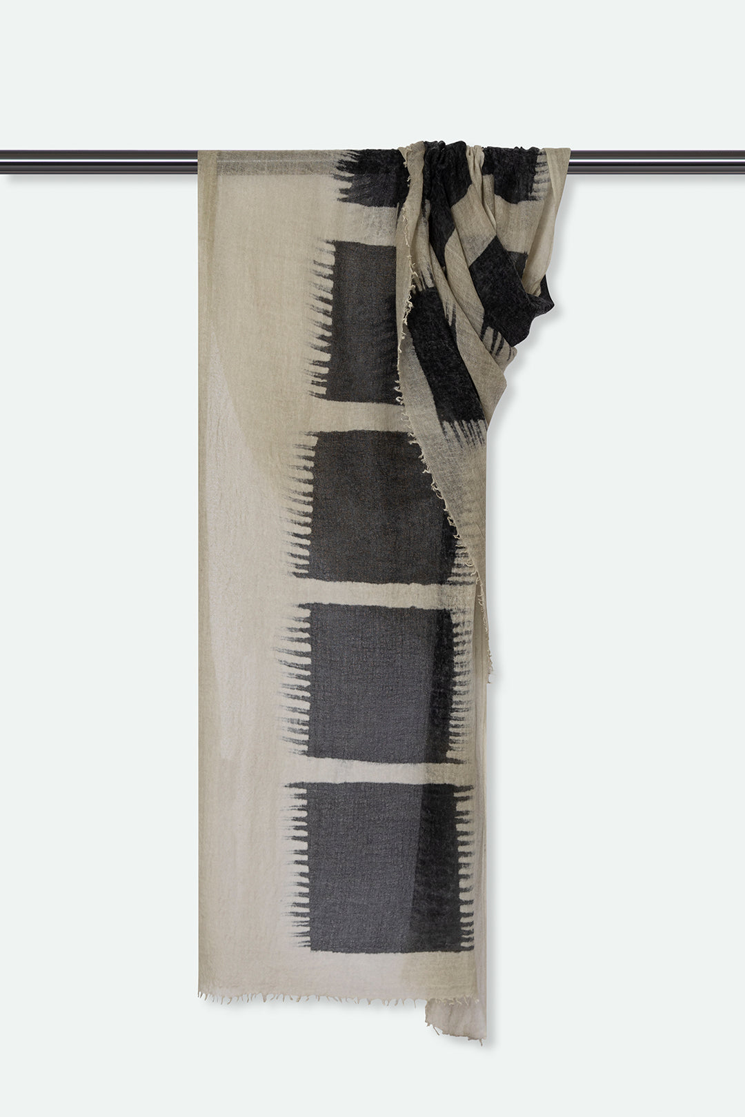 FENNEL SCARF IN HAND DYED CASHMERE