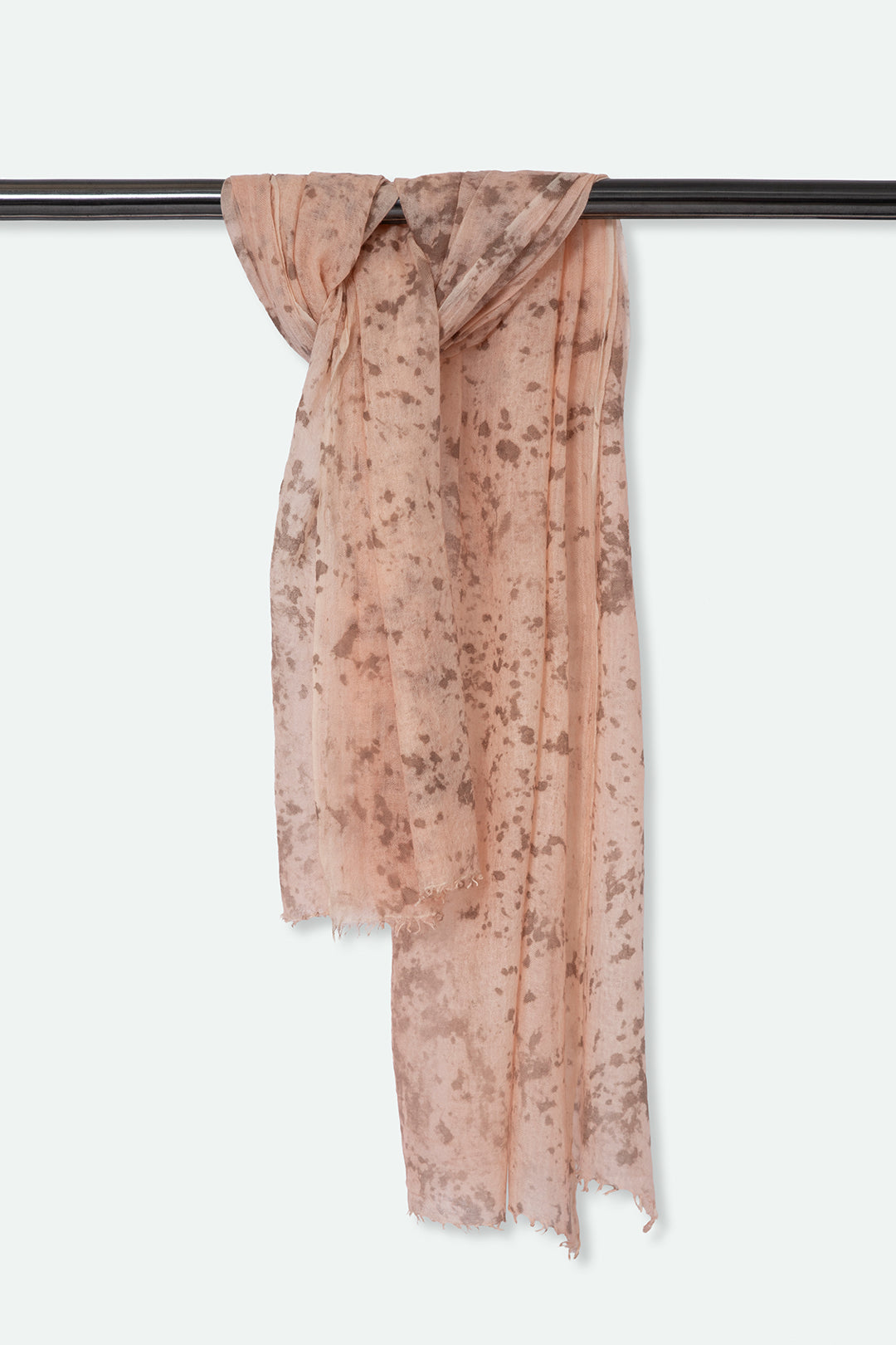 MALTED PINK SCARF IN HAND DYED CASHMERE