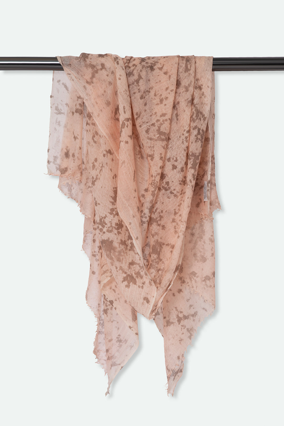 MALTED PINK SCARF IN HAND DYED CASHMERE