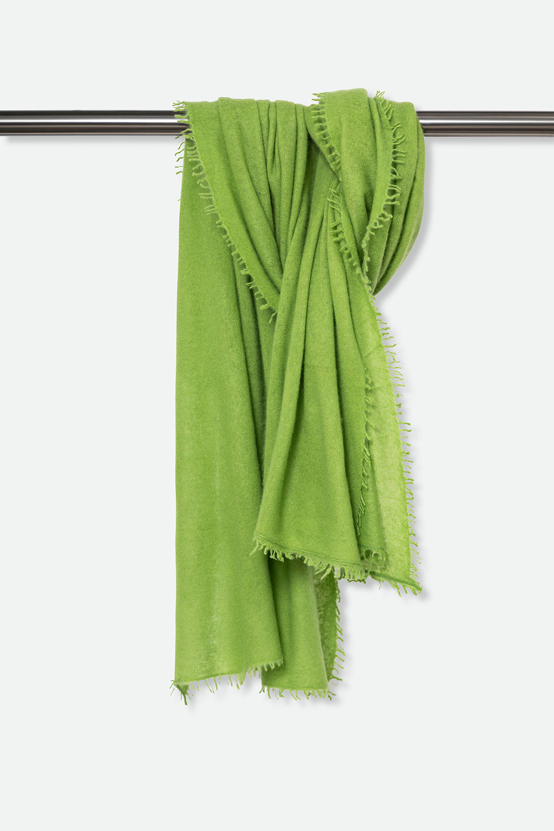 ÉLAN SCARF IN CASHMERE LIME