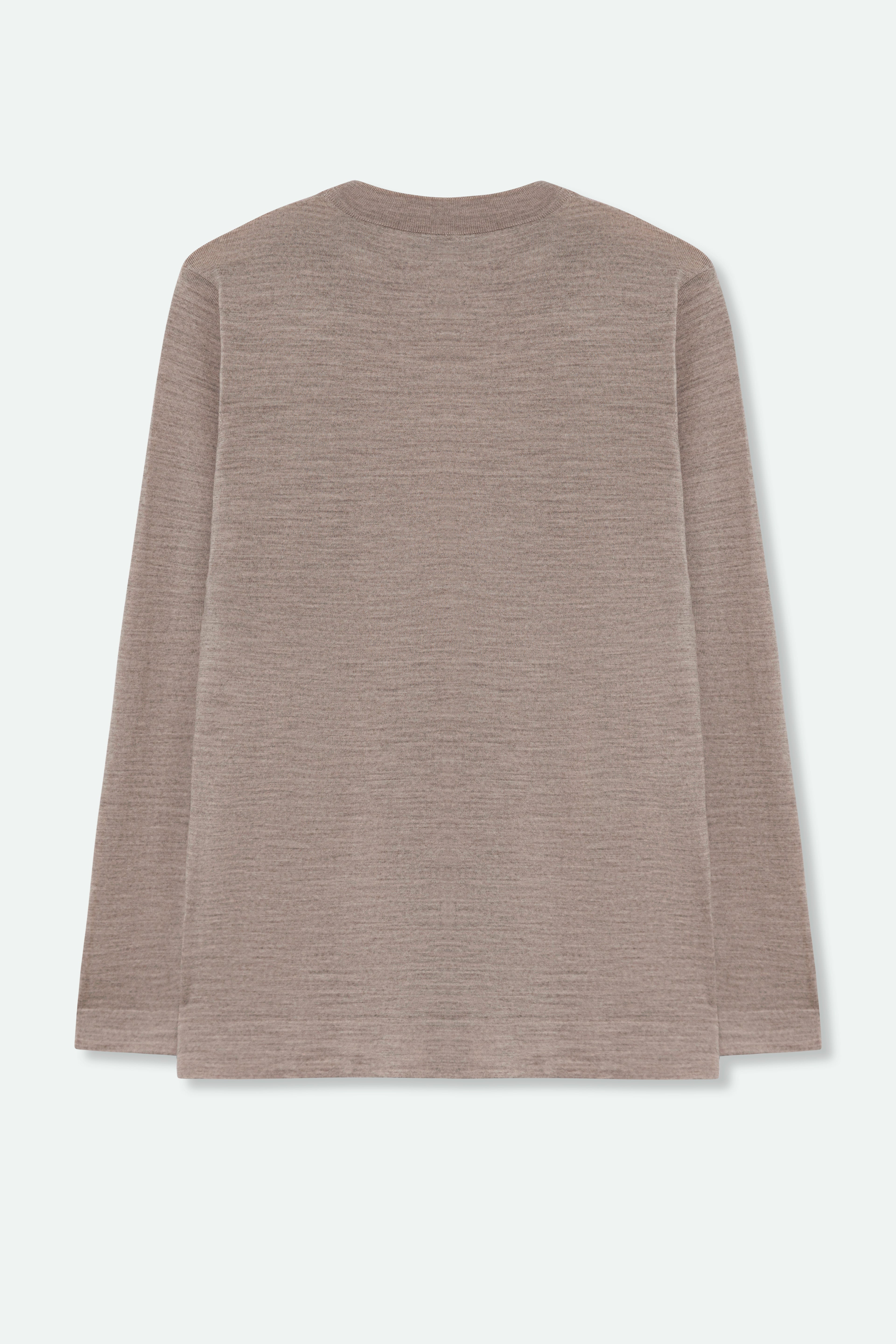 NICO LONG SLEEVE CREW & SCARF IN FINE MERINO