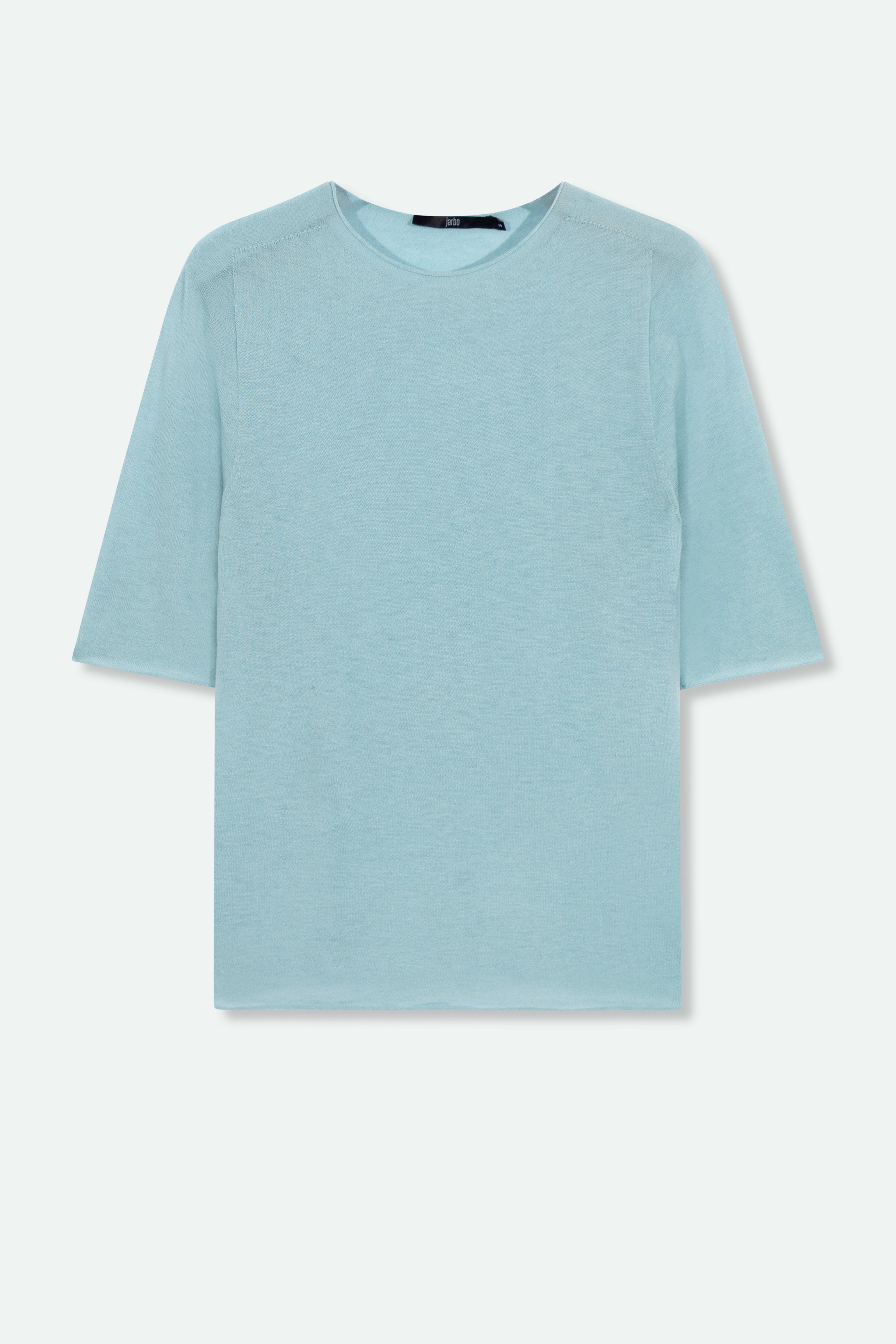RIAN ROUND NECK IN SEAMLESS SUPERFINE ITALIAN MERINO