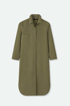 DORIAN DRESS IN ITALIAN FINE STRETCH COTTON