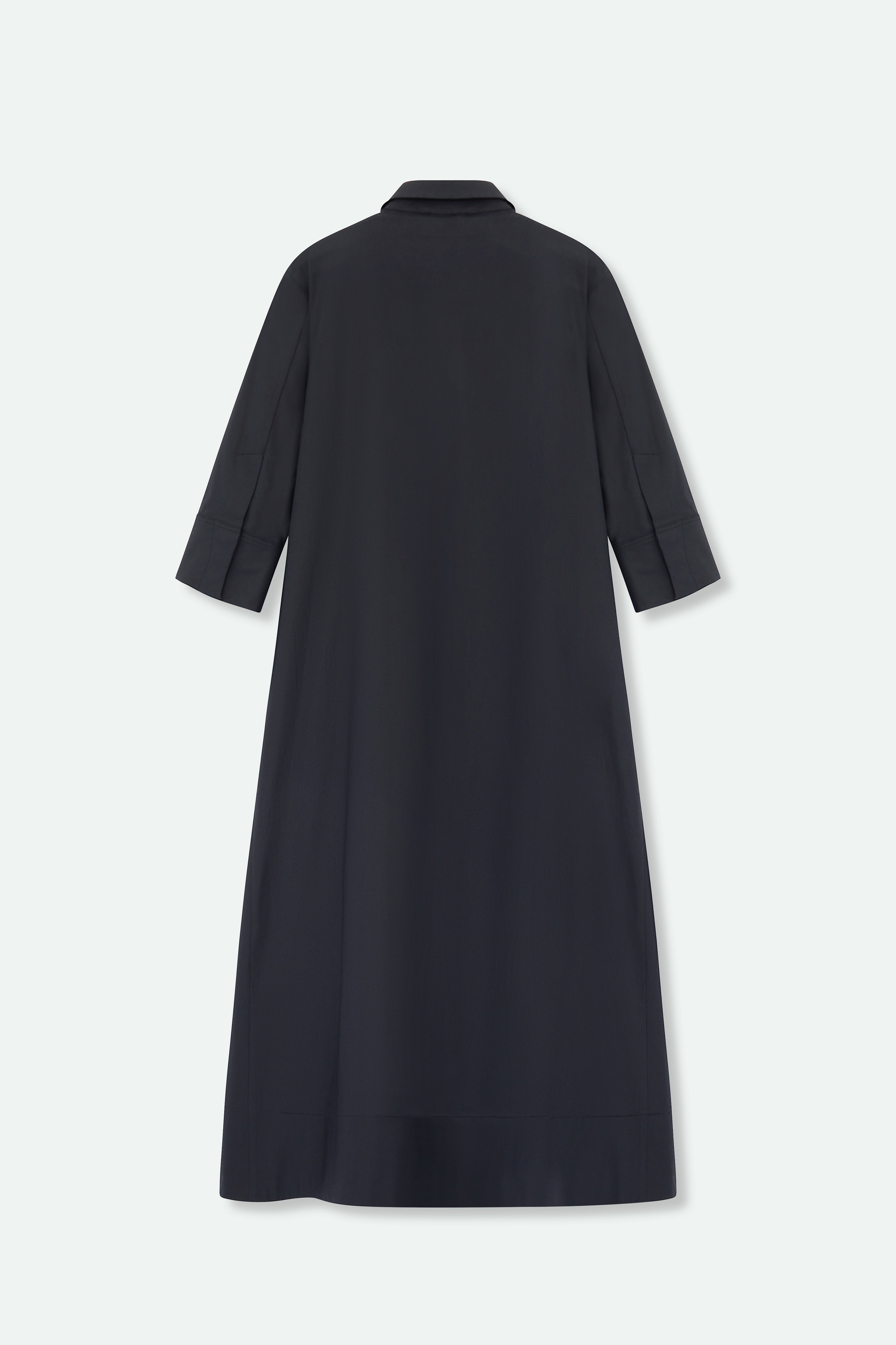 DAXTON DRESS IN ITALIAN FINE STRETCH COTTON