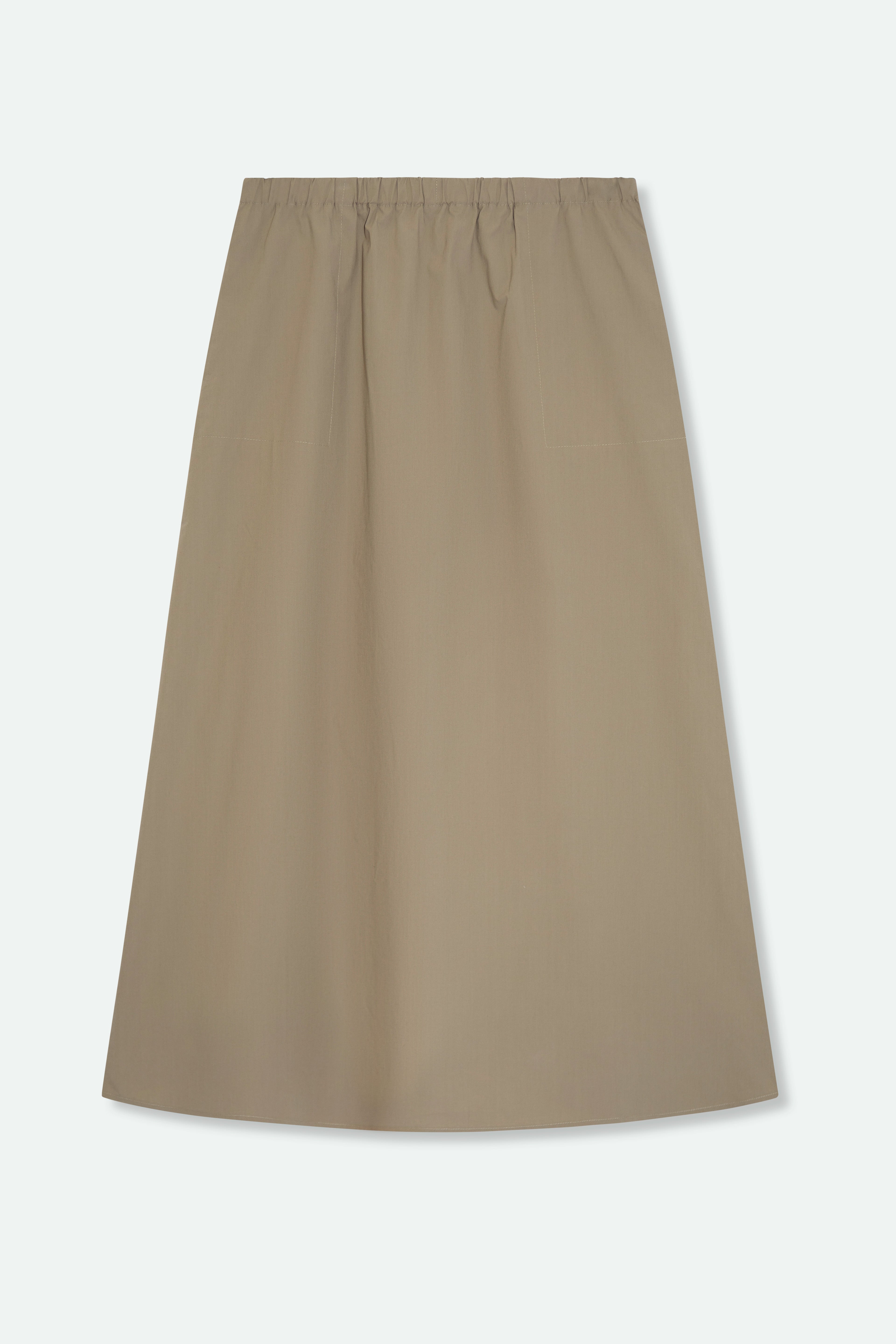 LANEY SKIRT IN ITALIAN FINE STRETCH COTTON