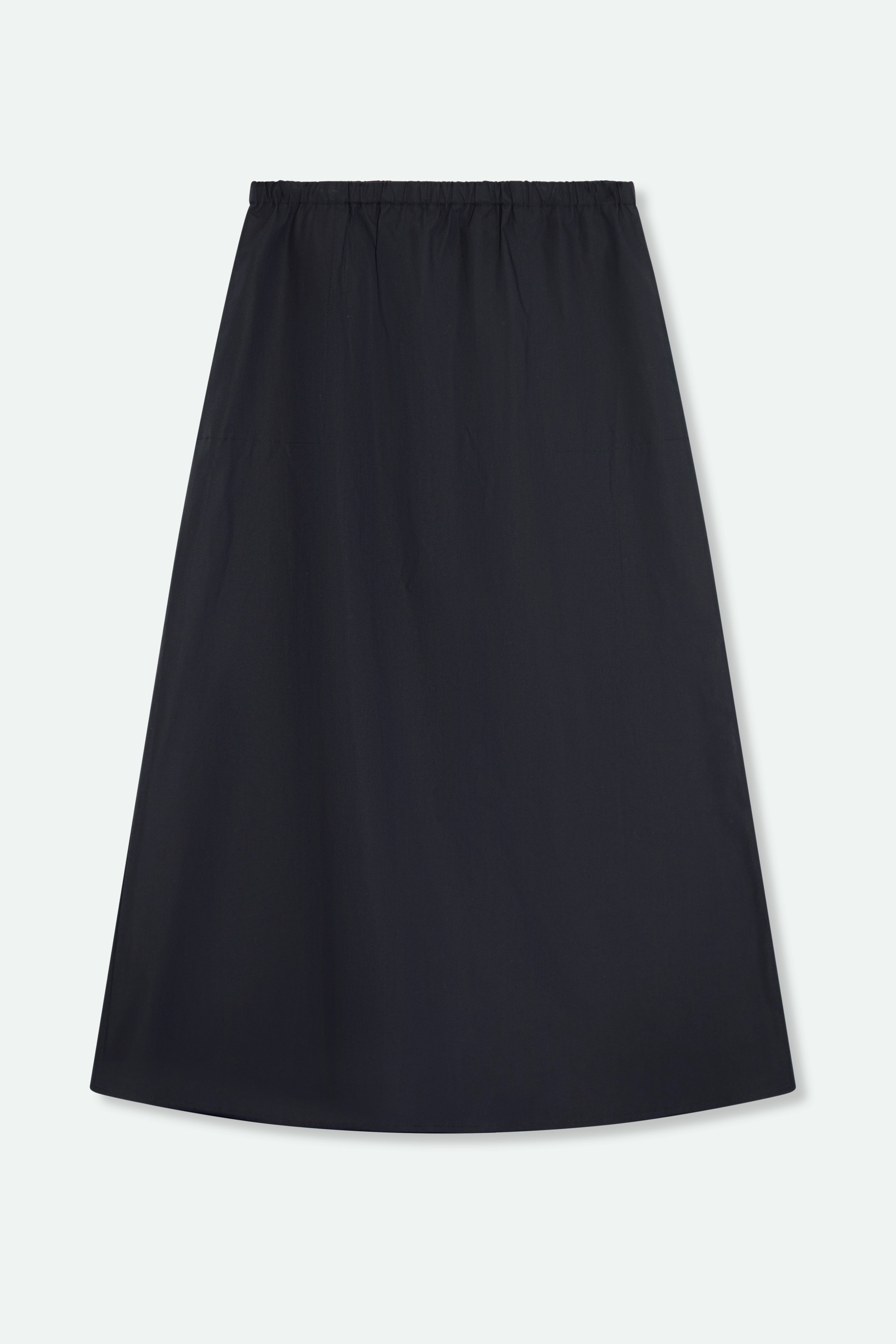 LANEY SKIRT IN ITALIAN FINE STRETCH COTTON