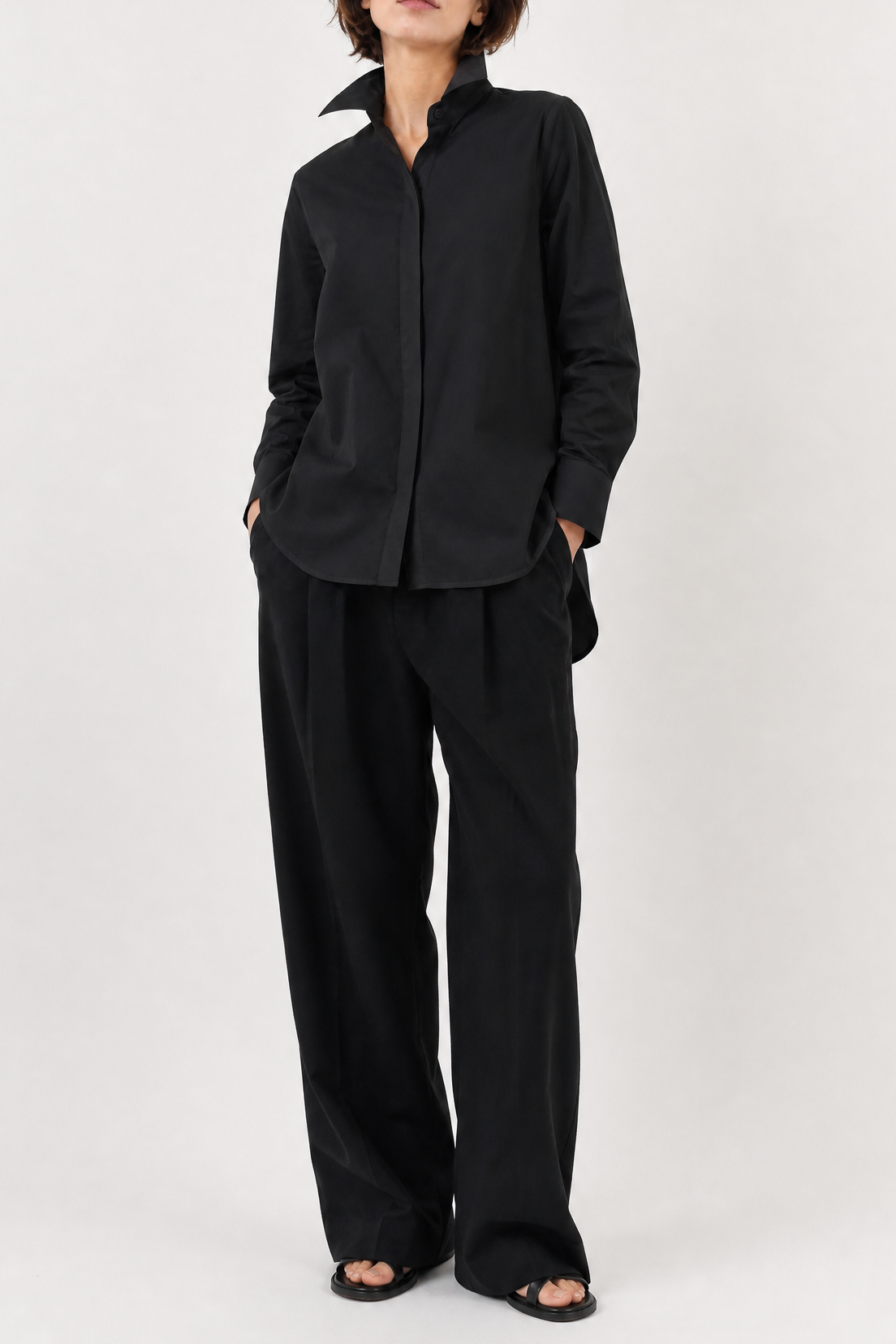 THE CLASSIC SHIRT IN ITALIAN COTTON STRETCH