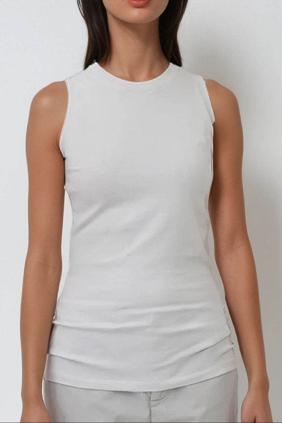 LIMITED EDITION MUSCLE TANK IN PIMA COTTON STRETCH
