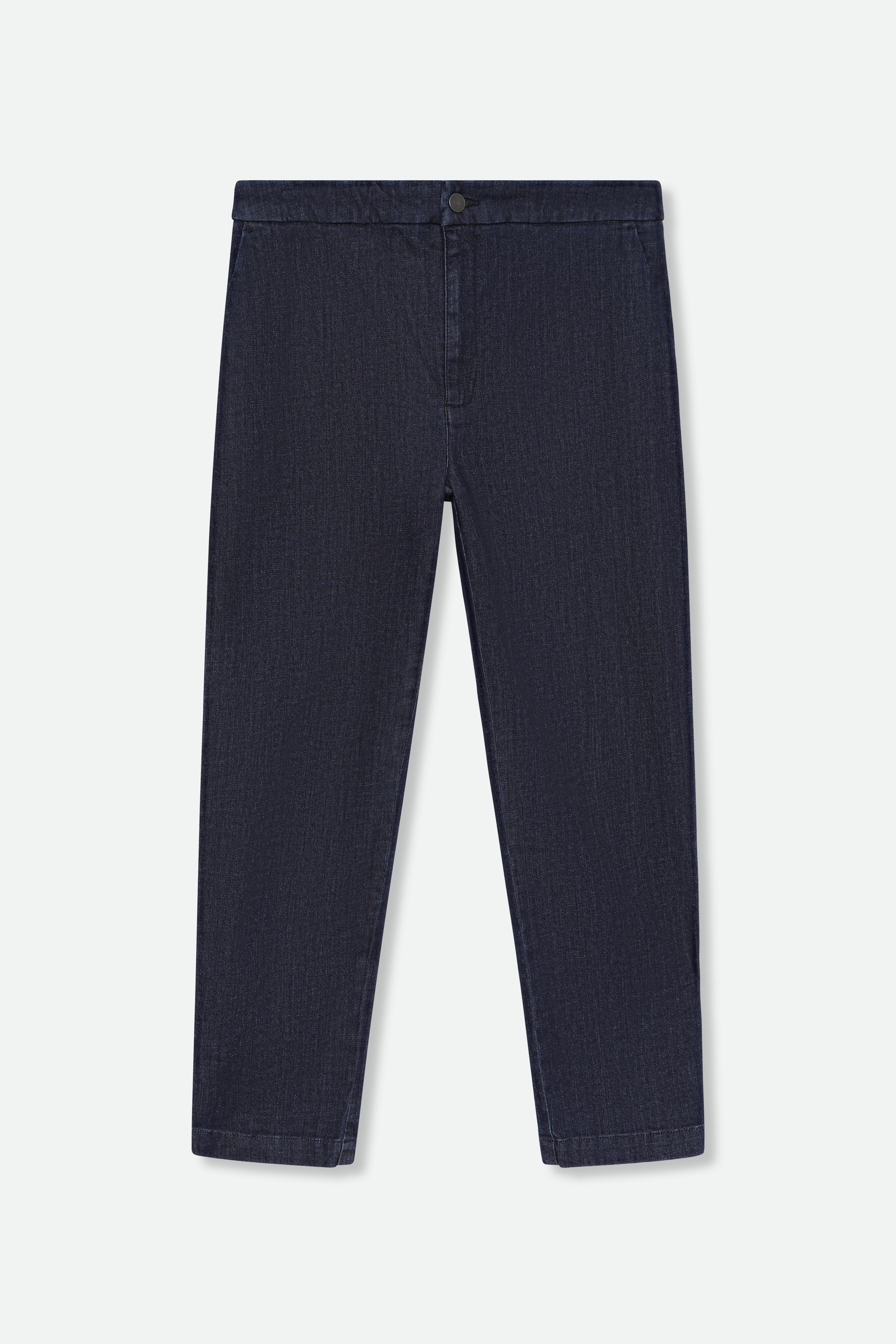 PASCAL DENIM PANT IN ORGANIC ITALIAN COTTON STRETCH