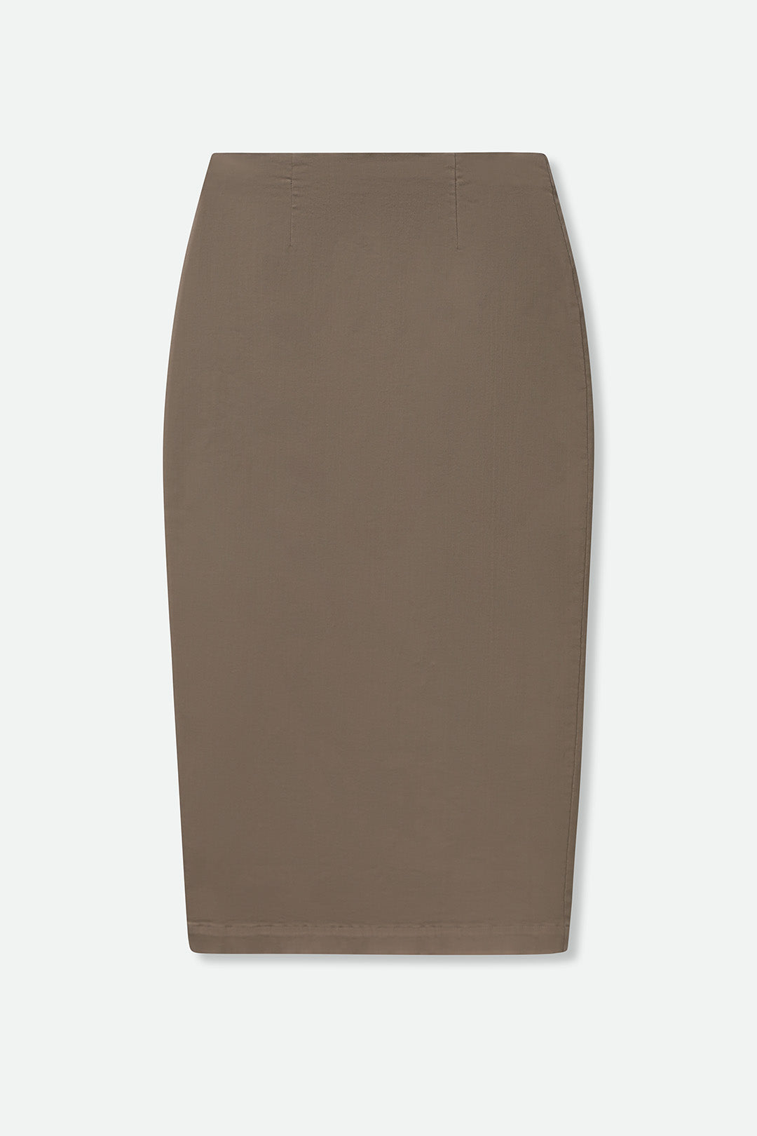 LAUREN SKIRT IN GARMENT-DYED ITALIAN STRETCH DENIM