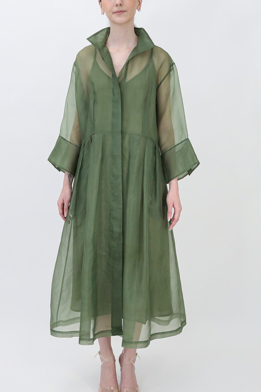GABRIELLE DRESS IN SILK ORGANZA