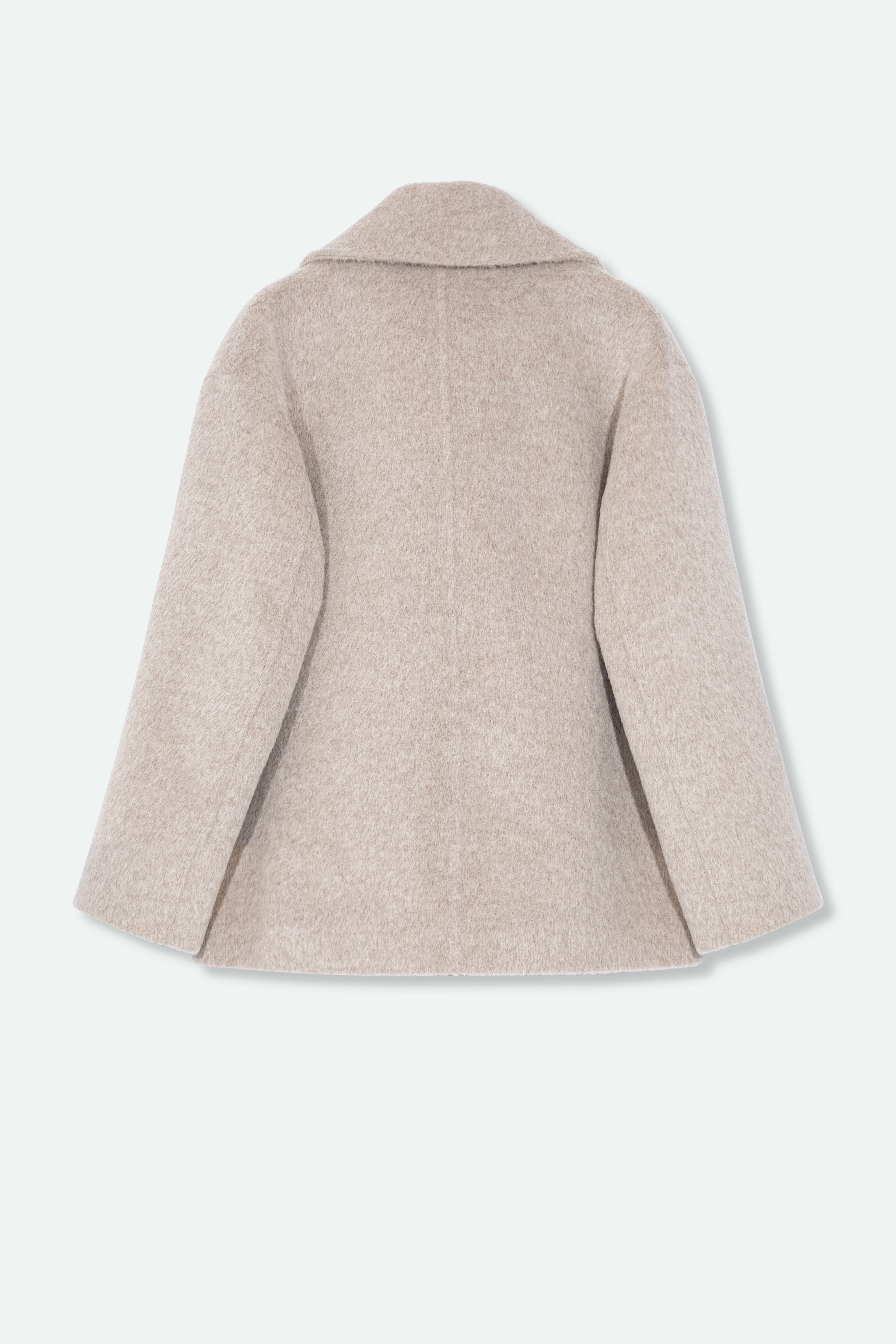 BARDOT PEACOAT IN ITALIAN WOOL