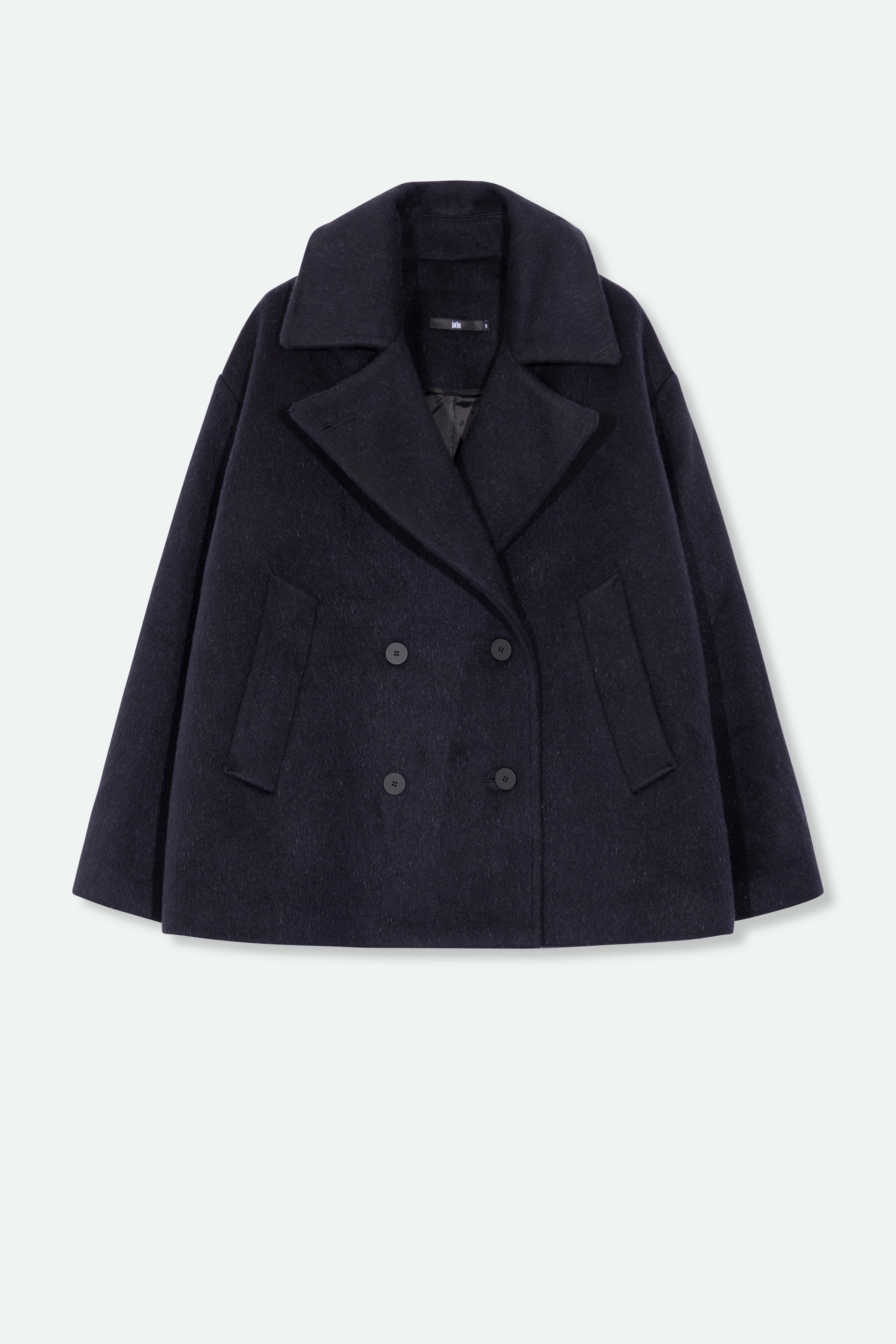 BARDOT PEACOAT IN ITALIAN WOOL