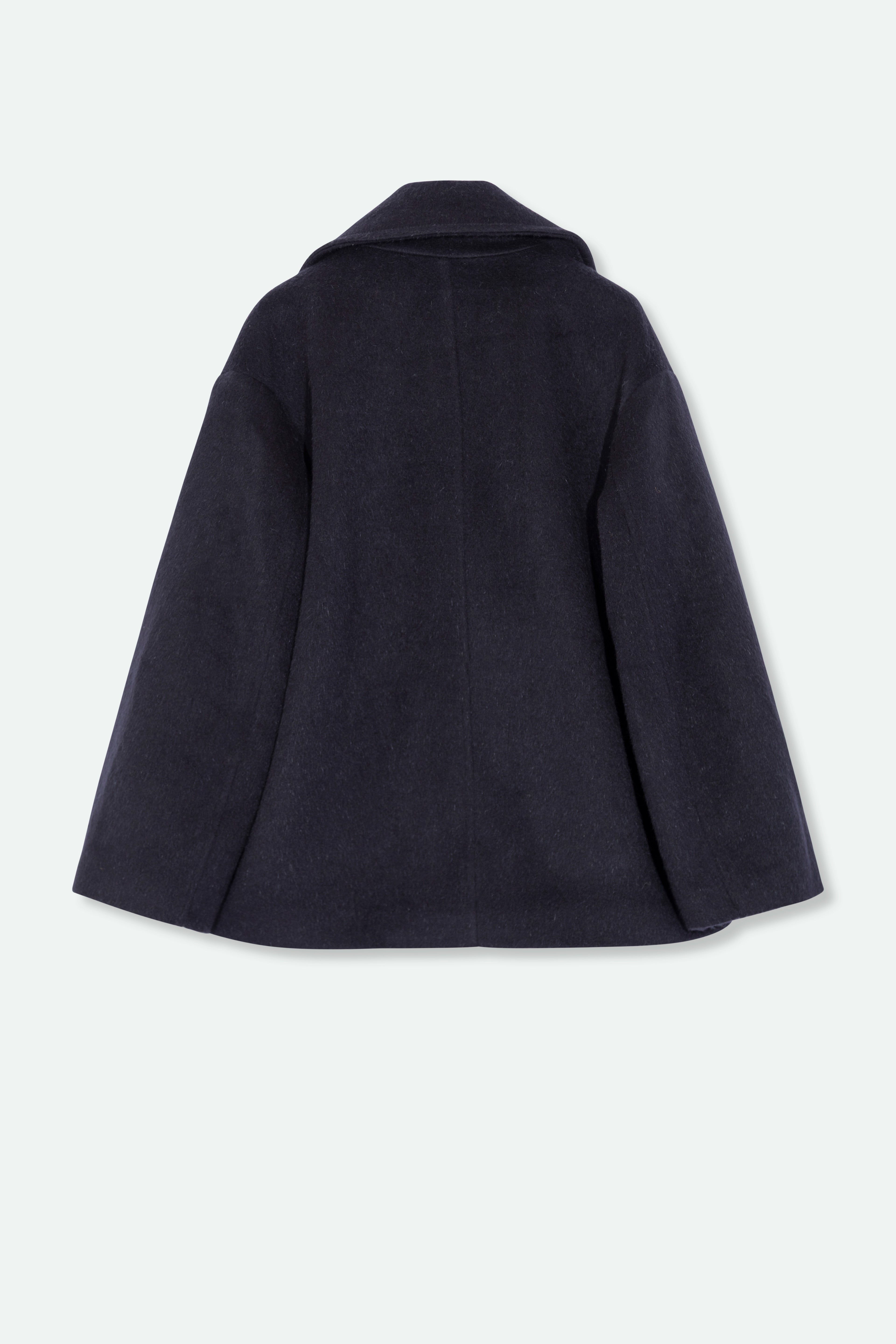 BARDOT PEACOAT IN ITALIAN WOOL