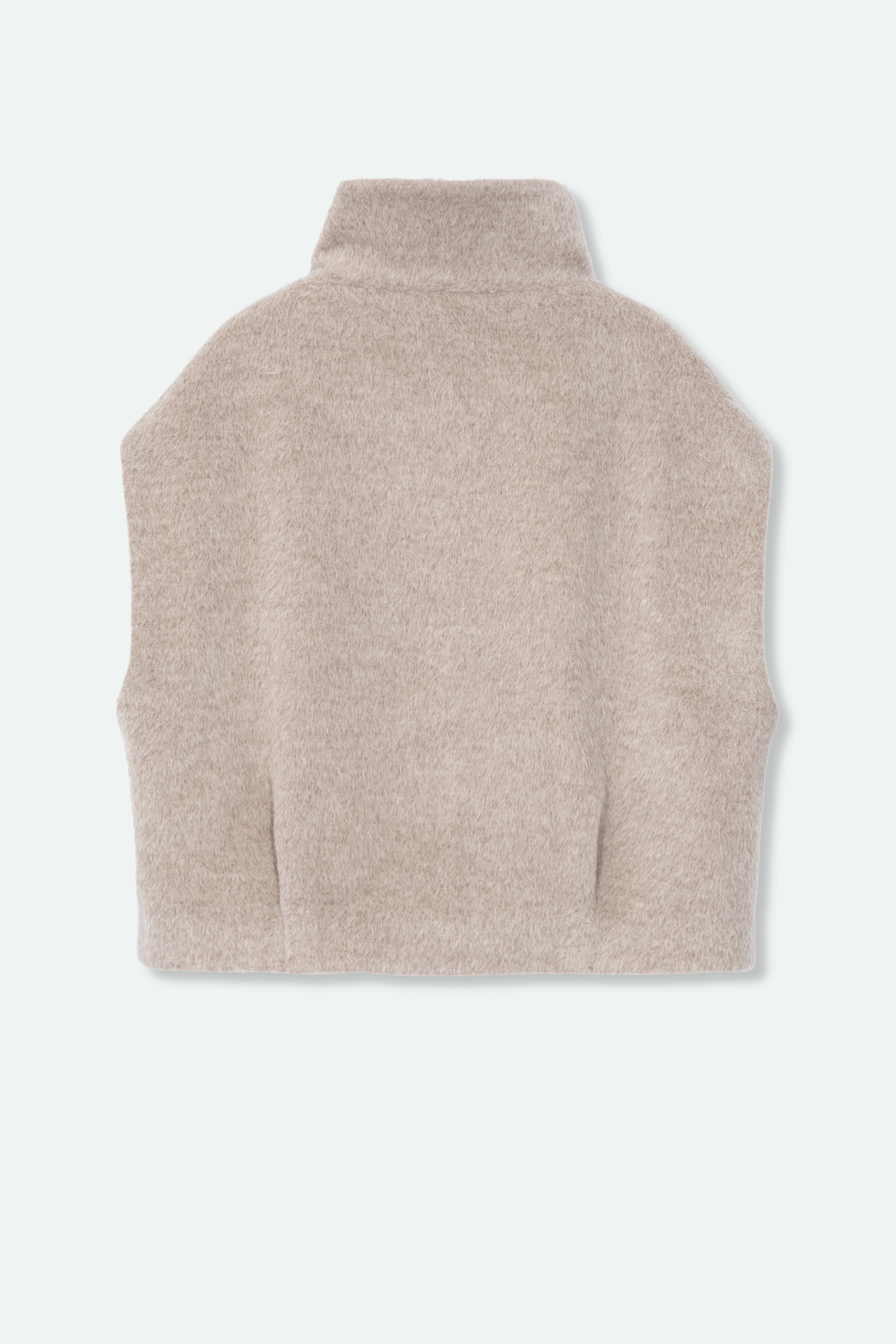 GINEVERA VEST IN ITALIAN WOOL