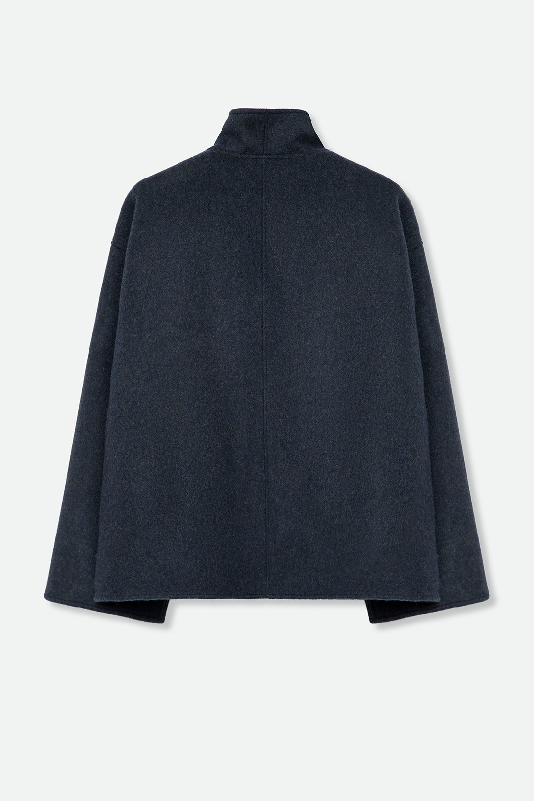 JORDANE JACKET IN ITALIAN DOUBLE FACE WOOL NAVY GREY