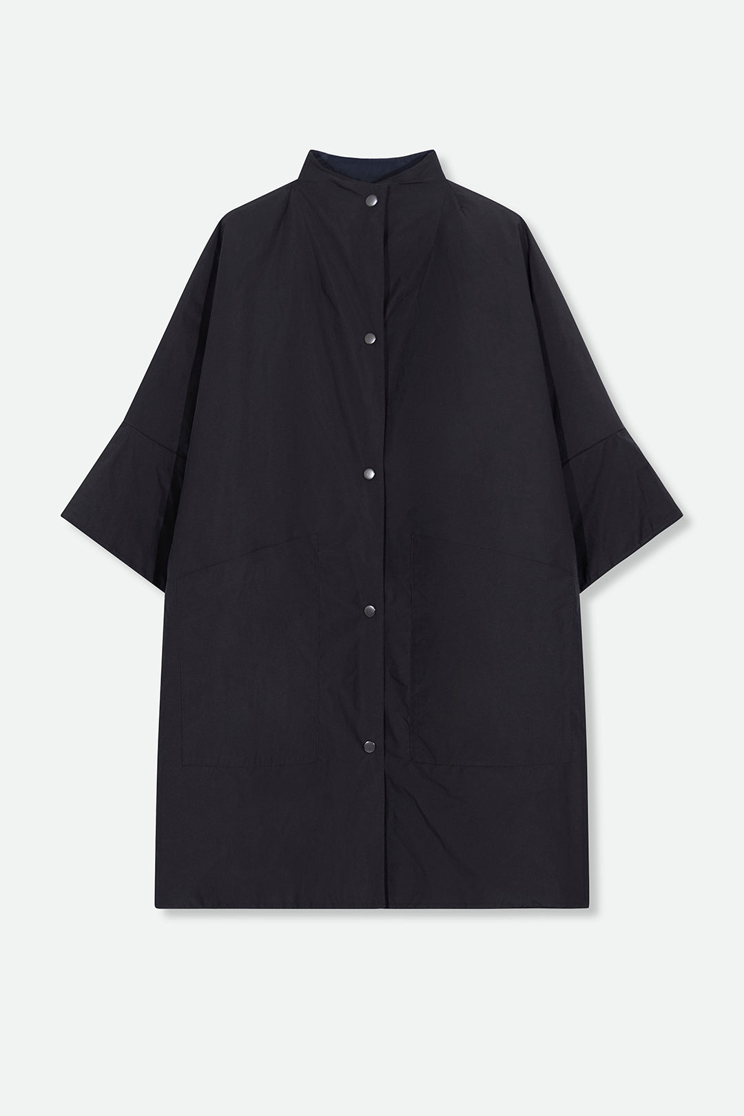 VAUGHN COAT IN REVERSIBLE TECHNO-SILK TAFFETA