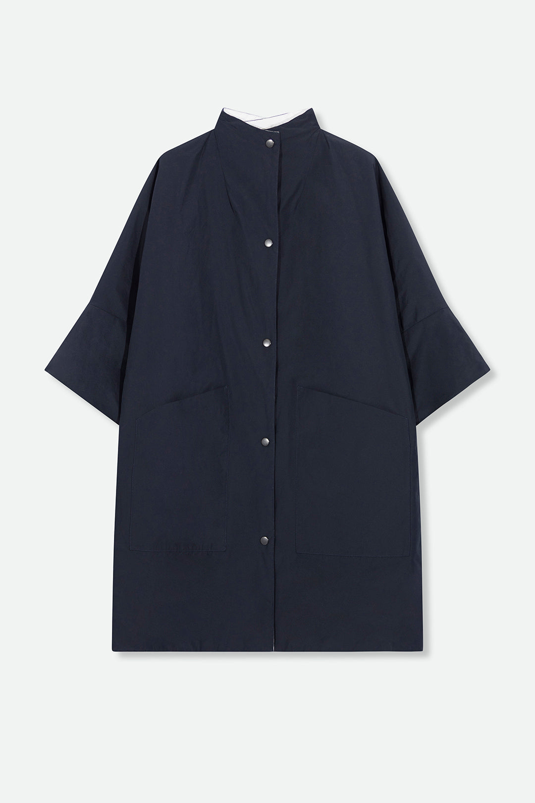 VAUGHN COAT IN REVERSIBLE TECHNO-SILK TAFFETA