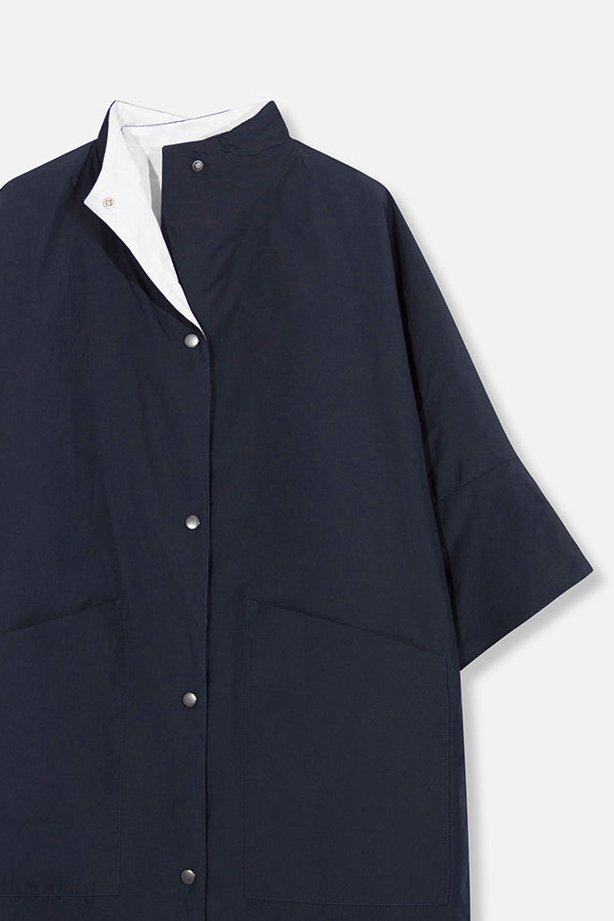 VAUGHN COAT IN REVERSIBLE TECHNO-SILK TAFFETA