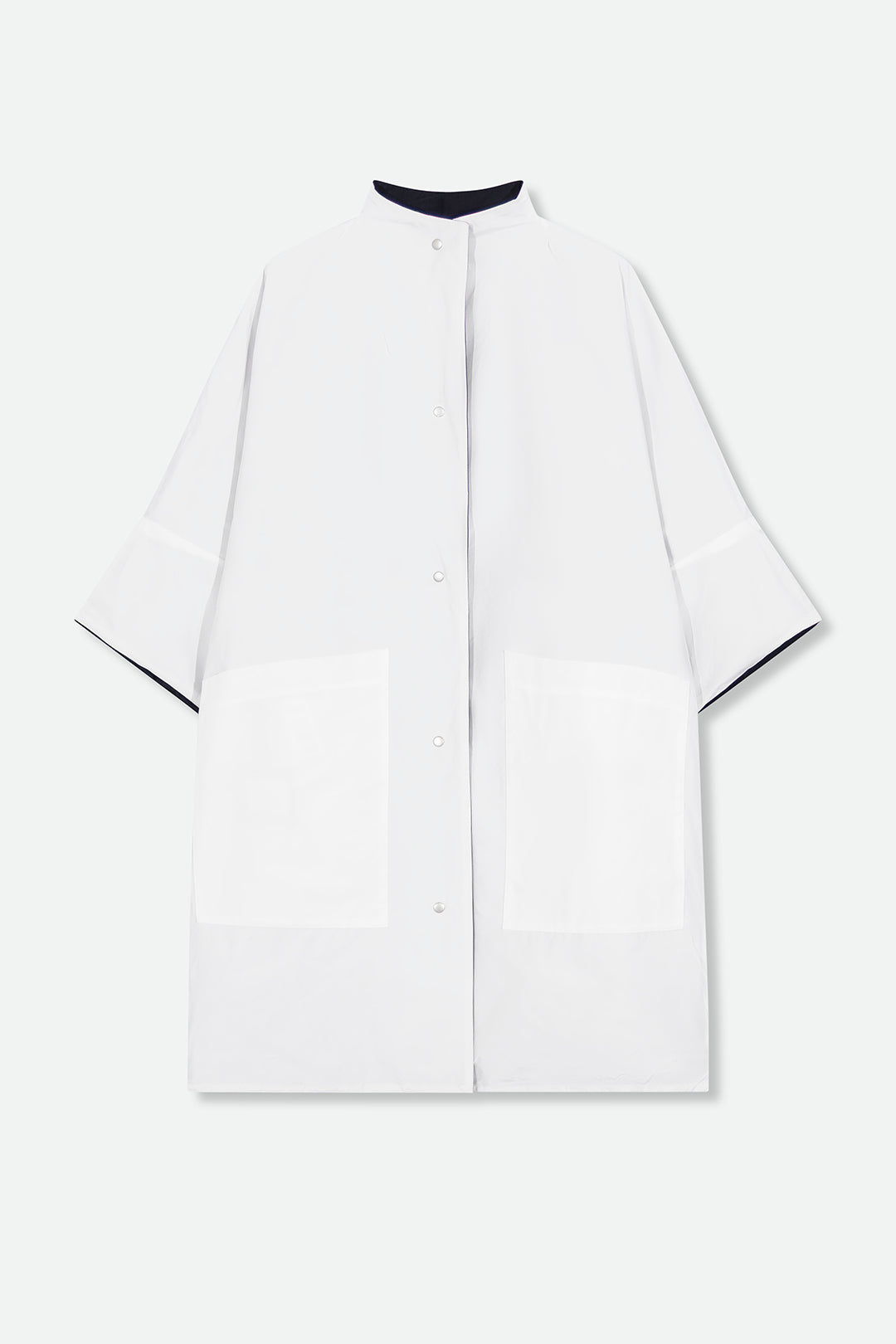 VAUGHN COAT IN REVERSIBLE TECHNO-SILK TAFFETA