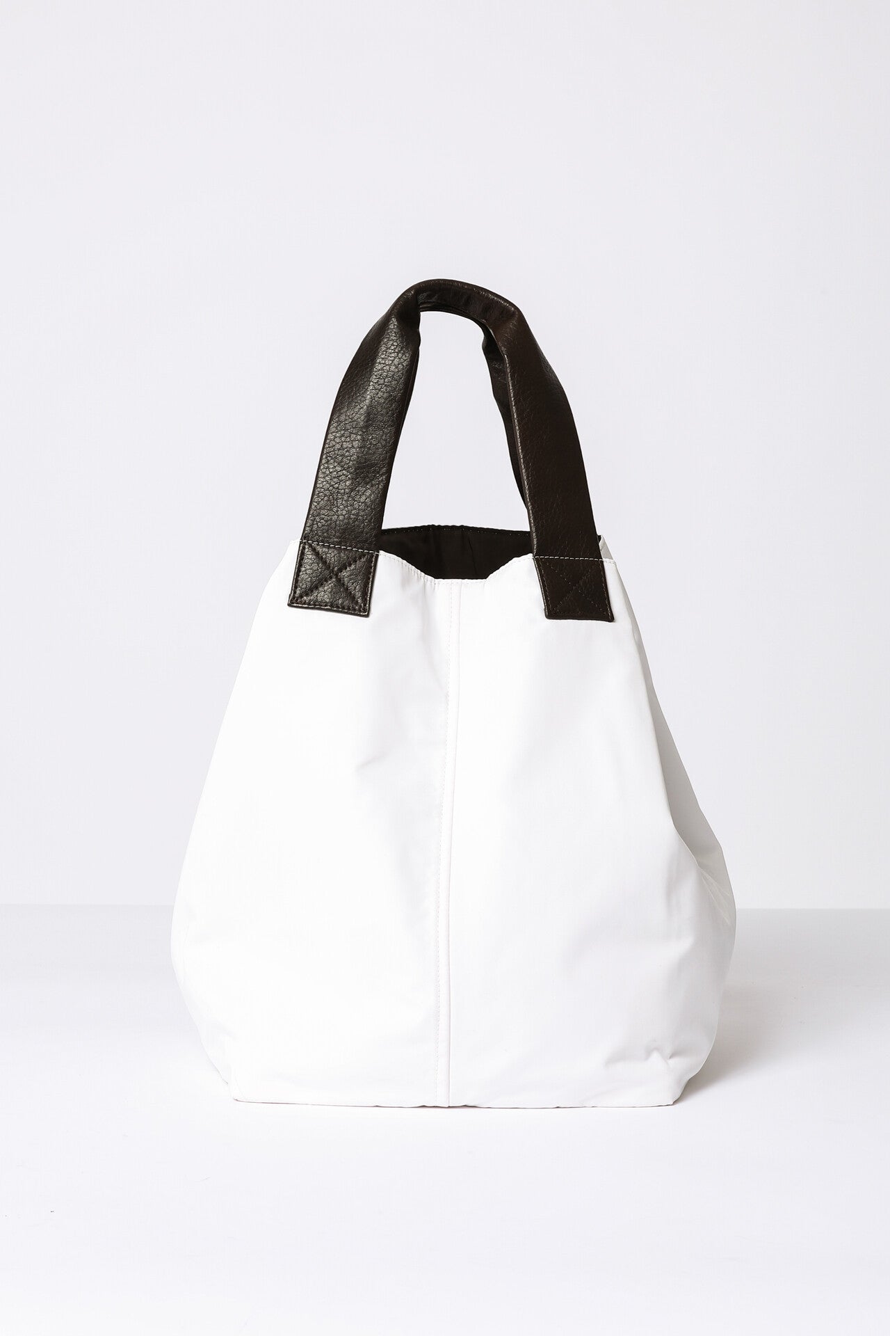 Reversible Shopping Tote in White