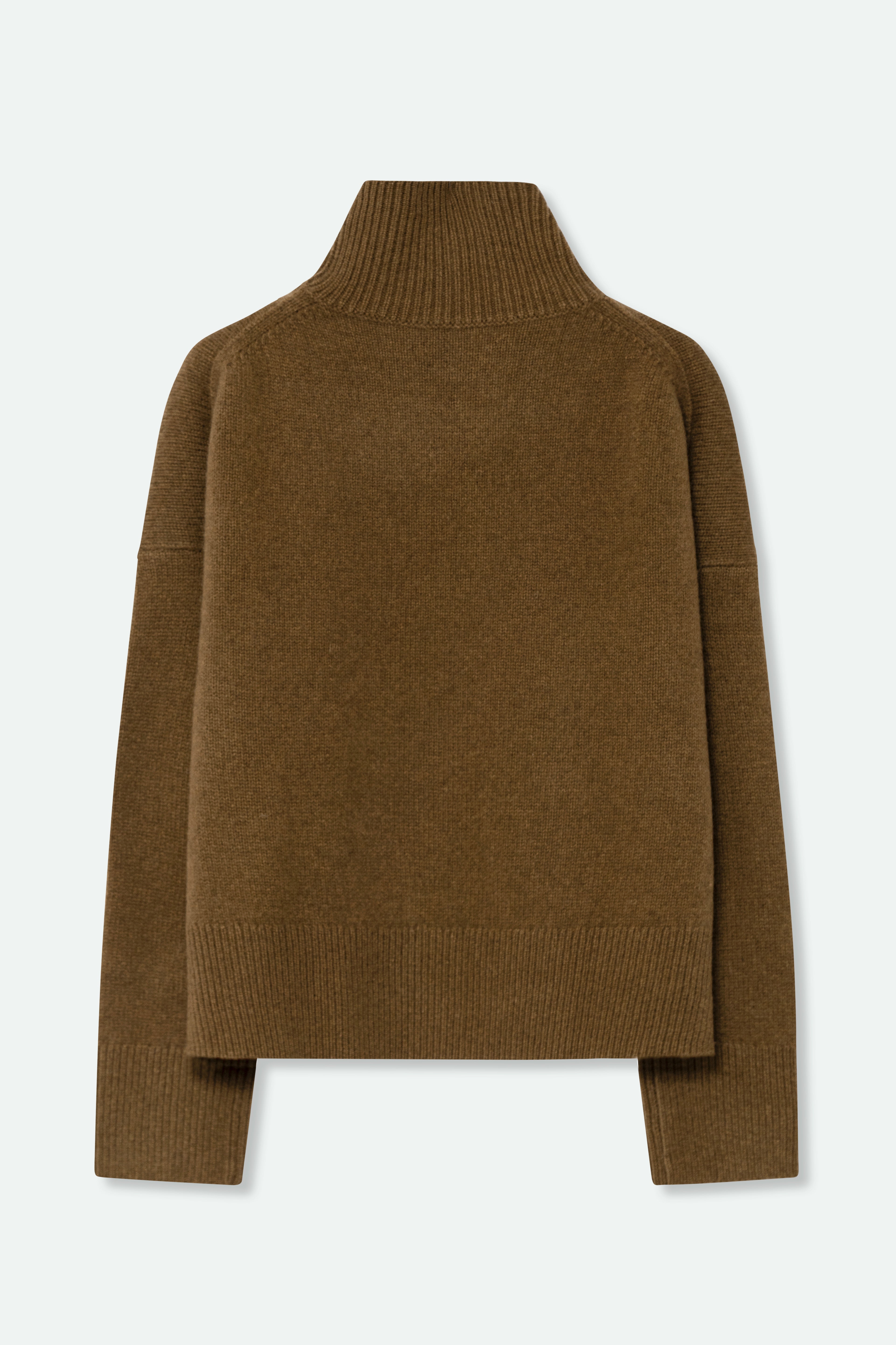 THEIA TURTLENECK IN CASHMERE YAK & MERINO