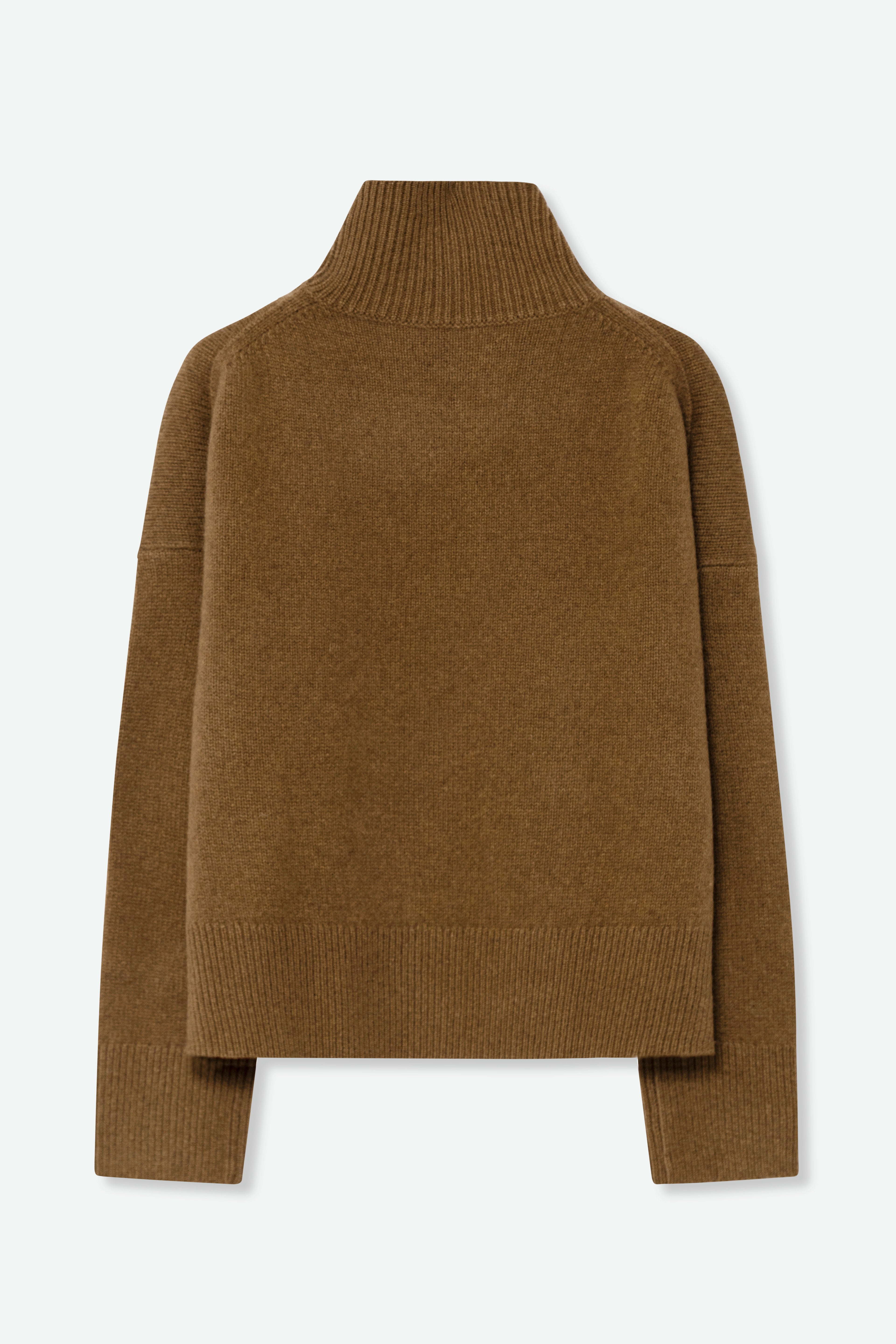 THEIA TURTLENECK IN CASHMERE YAK & MERINO