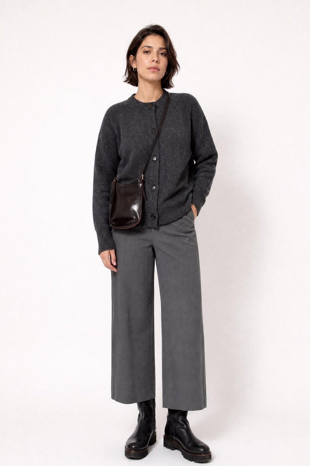PIPPA PANT IN ITALIAN COTTON STRETCH TWILL