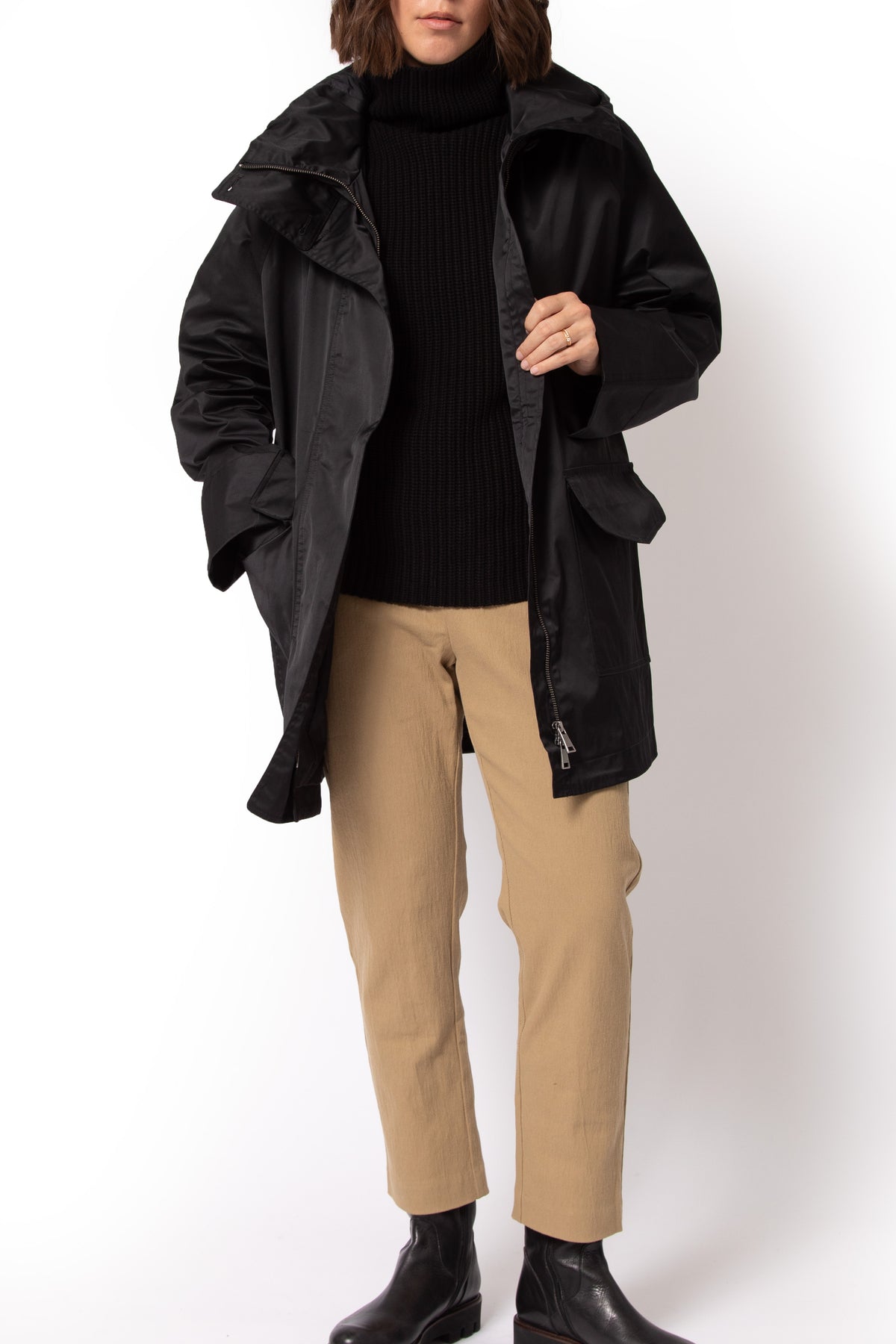 PASCAL PANT IN ITALIAN COTTON STRETCH TWILL