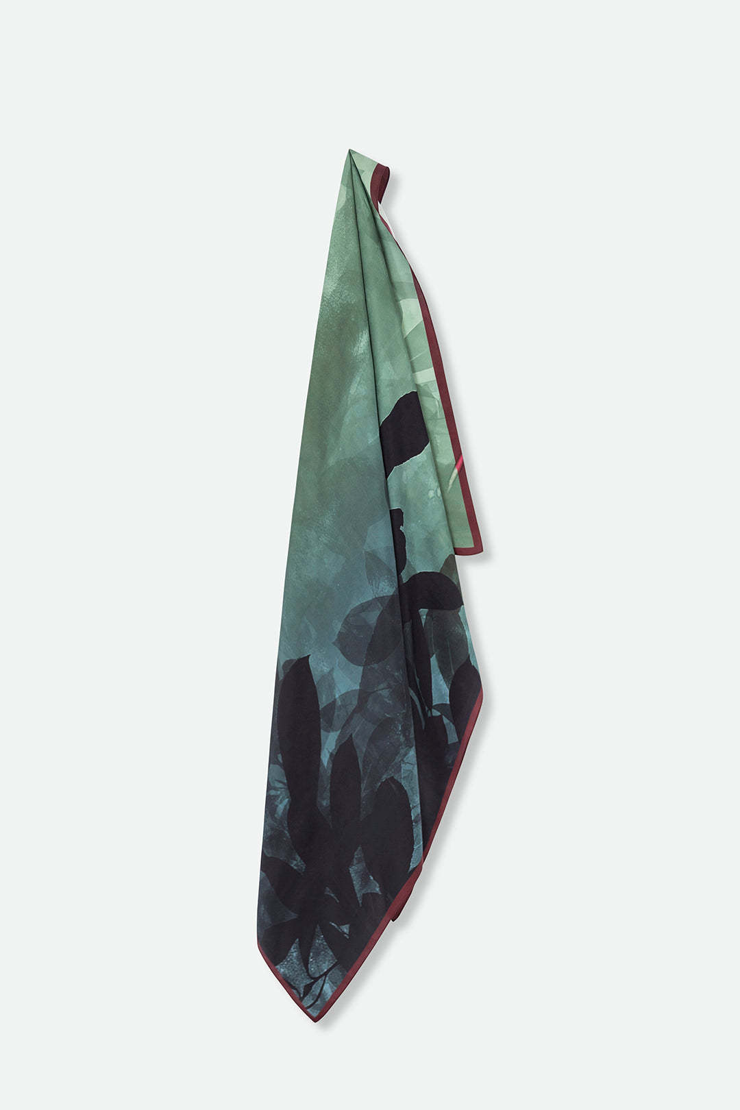 SILK TWILL RECTANGLE SCARF REVES SARCELLE