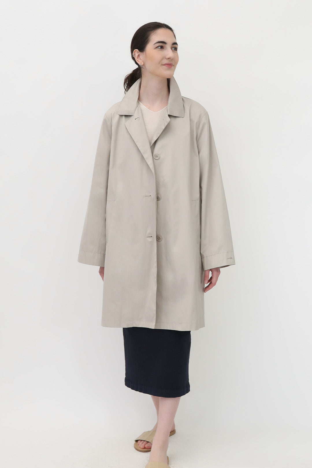 BLYTHE TRAVEL TRENCH RAIN COAT