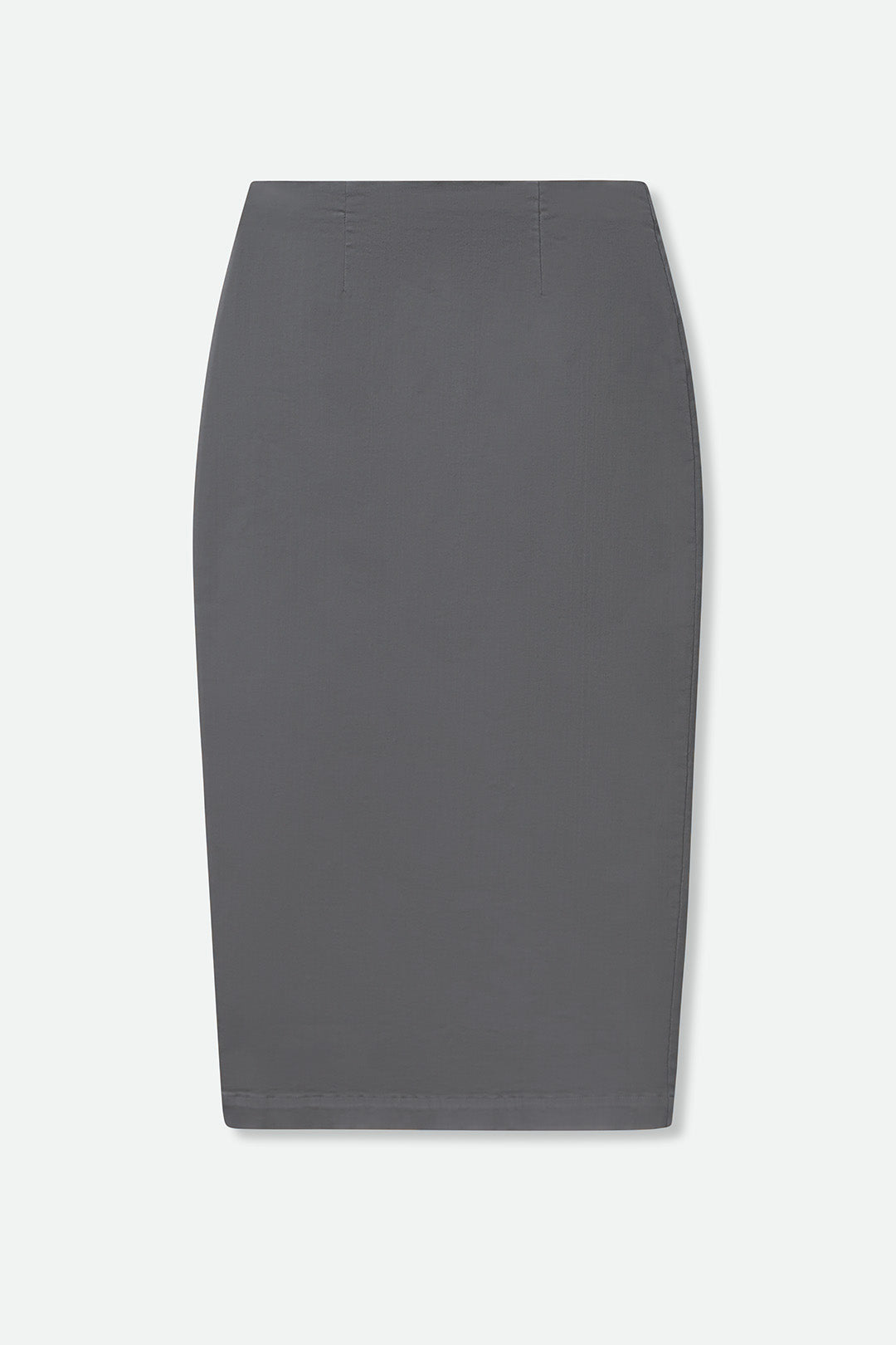 LAUREN SKIRT IN GARMENT-DYED ITALIAN STRETCH DENIM