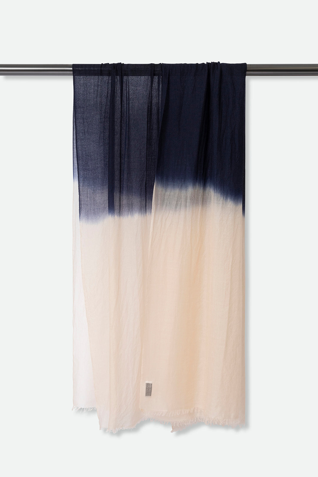 MIDNIGHT MOON LIGHTWEIGHT SCARF IN HAND DYED CASHMERE