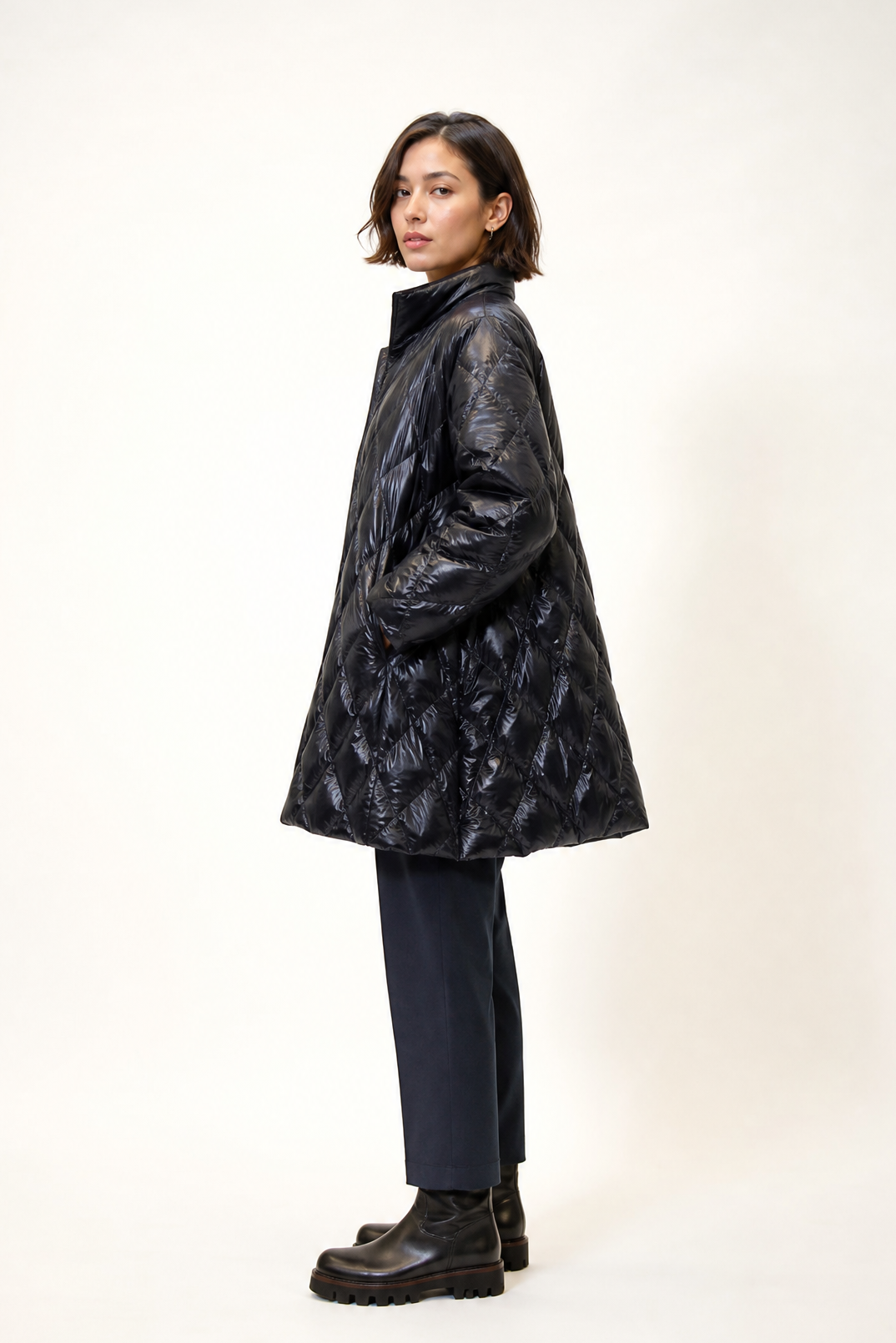 MARISE ONE-SIZE COAT IN GOOSE DOWN