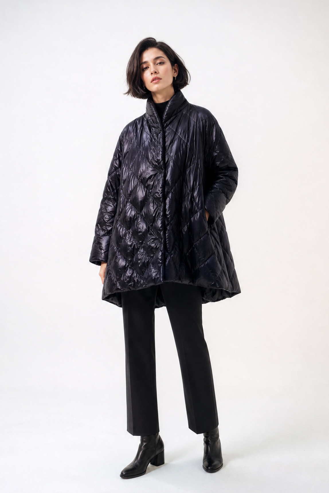 MARISE ONE-SIZE COAT IN GOOSE DOWN