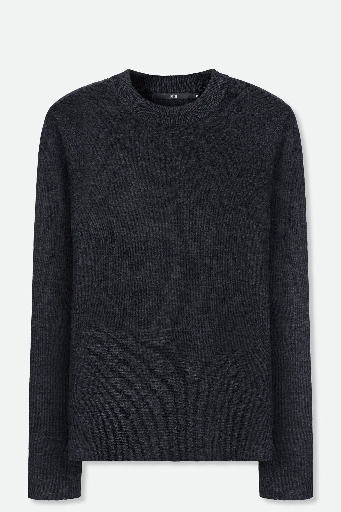 LARA HIGH-CREWNECK LONG SLEEVE IN SUPER FINE MERINO