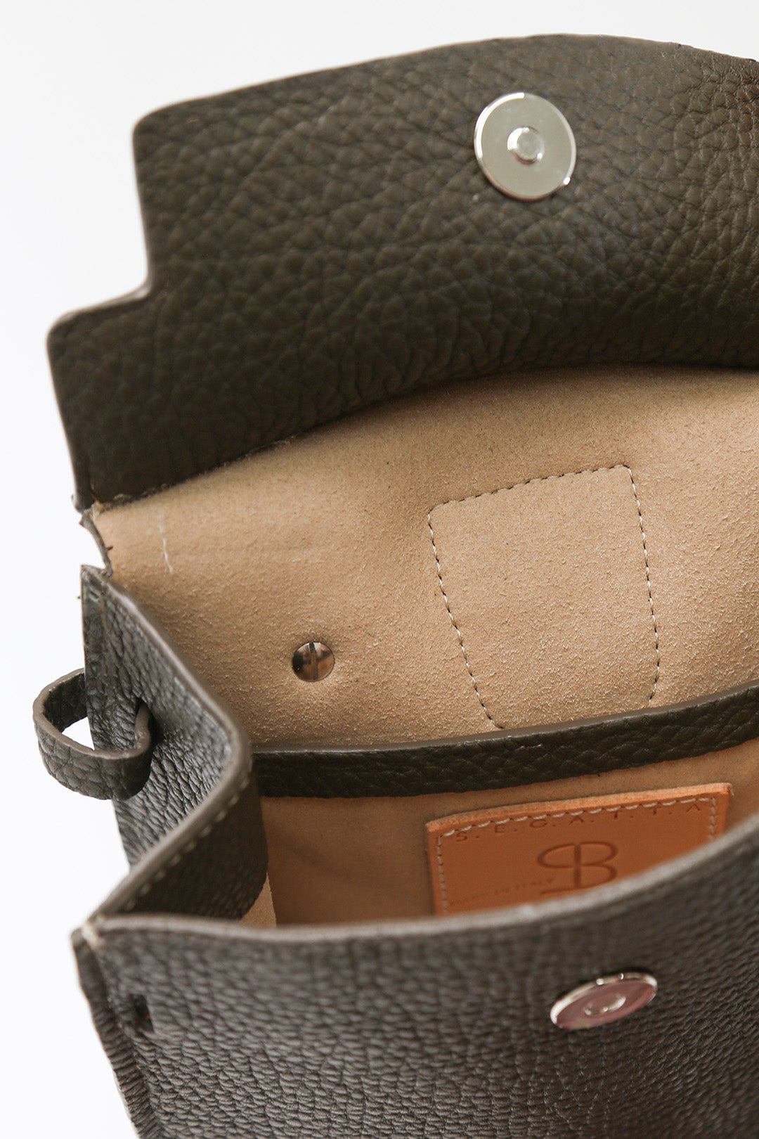 MONZA CROSSBODY IN FRENCH CALFSKIN OLIVE
