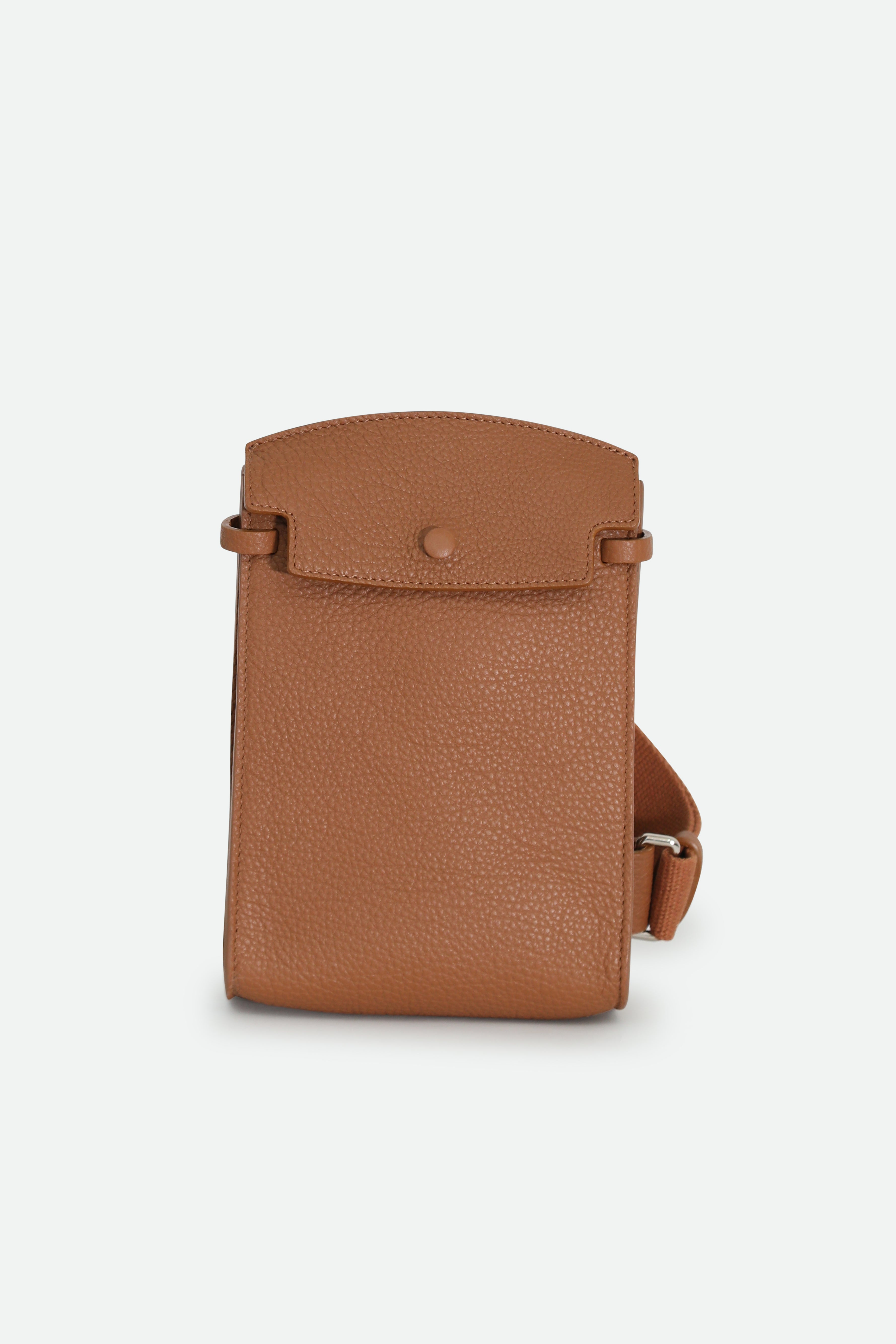 MONZA ITALIAN LEATHER CROSSBODY NATURAL/CUOIO