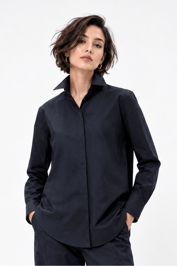NEW YORKER SHIRT IN ITALIAN FINE STRETCH COTTON